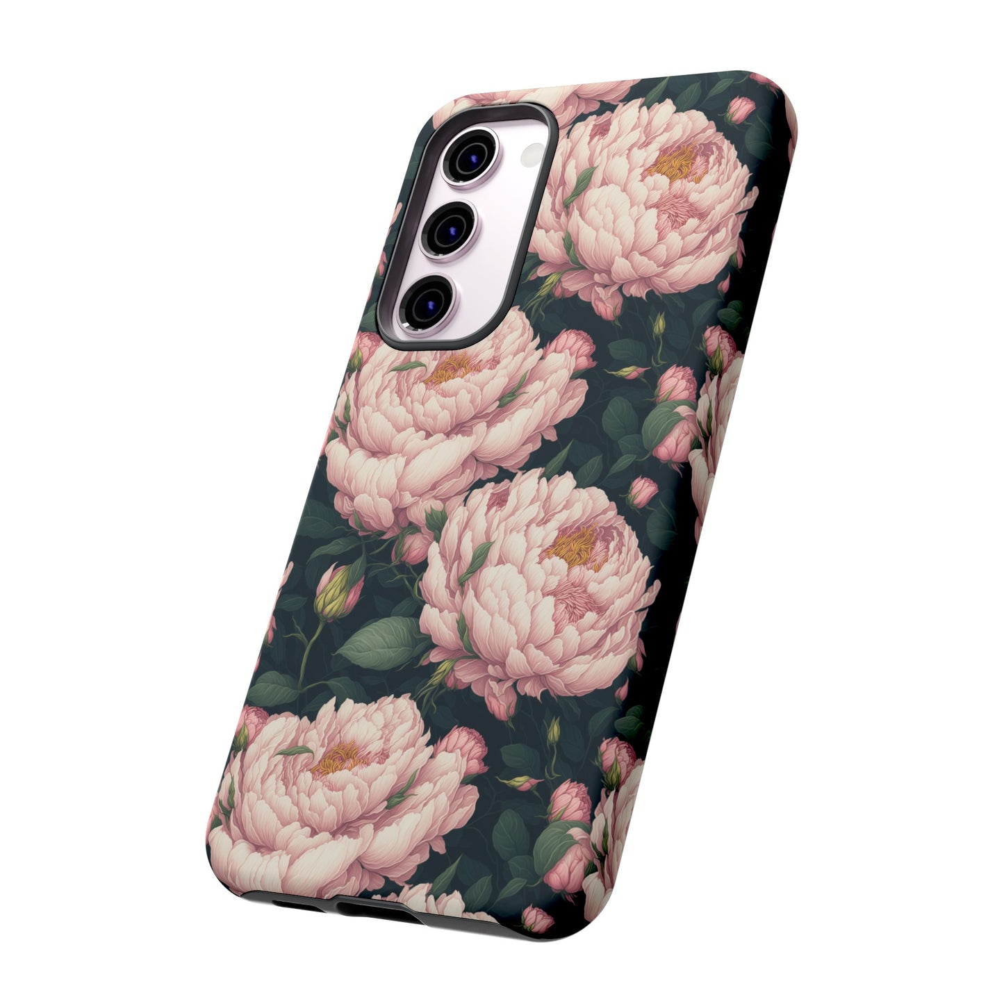 Pink Peony Phone Tough Case