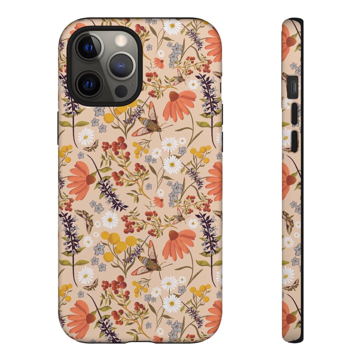 Whimsical Wildflower Design - Phone tough case