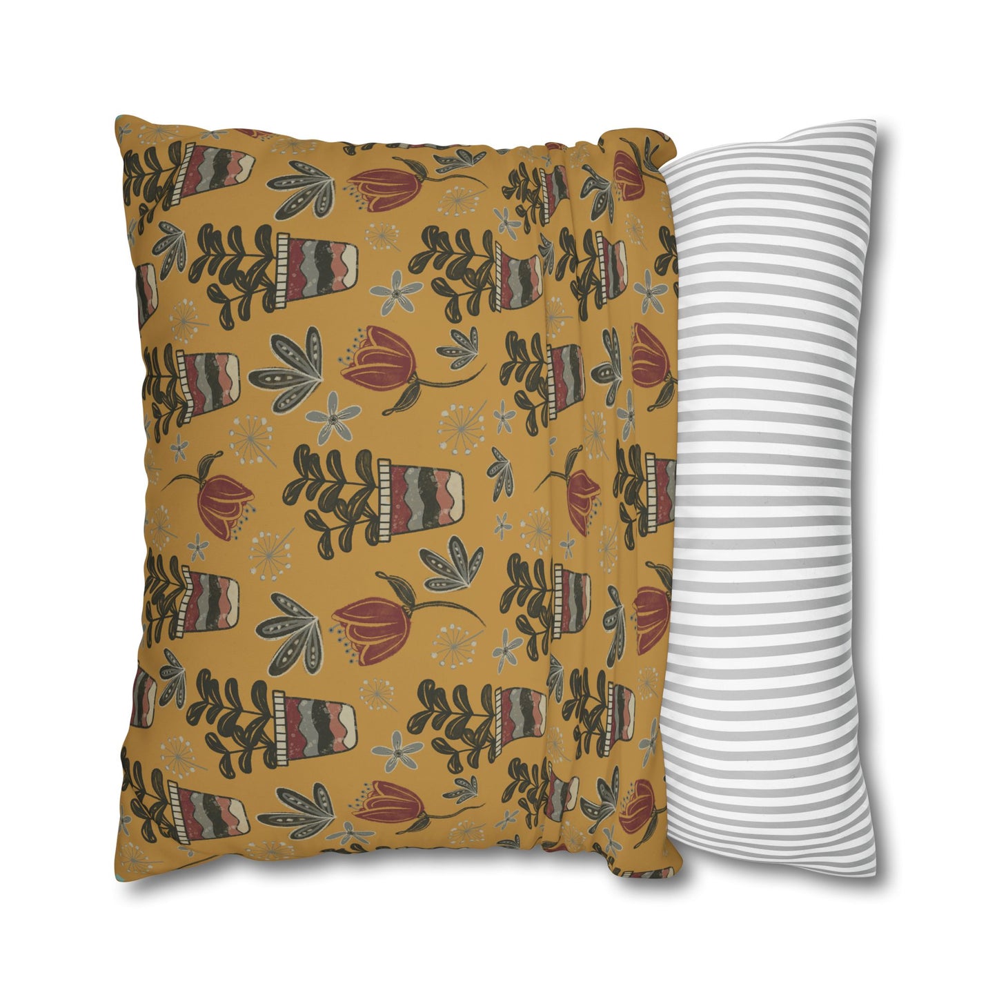 Country Cottage Collection - Cushion with hand drawn artwork - Solei Designs