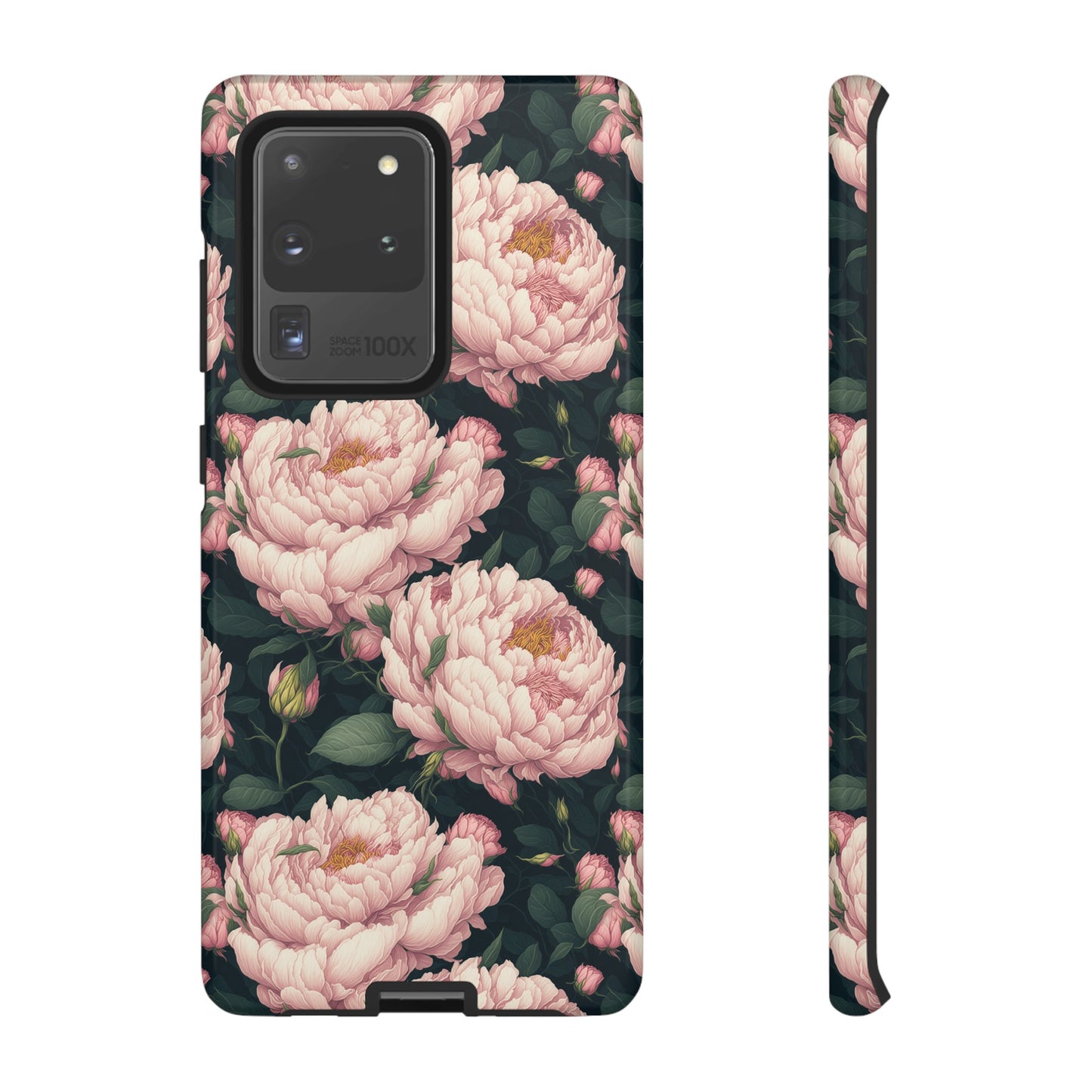 Pink Peony Phone Tough Case