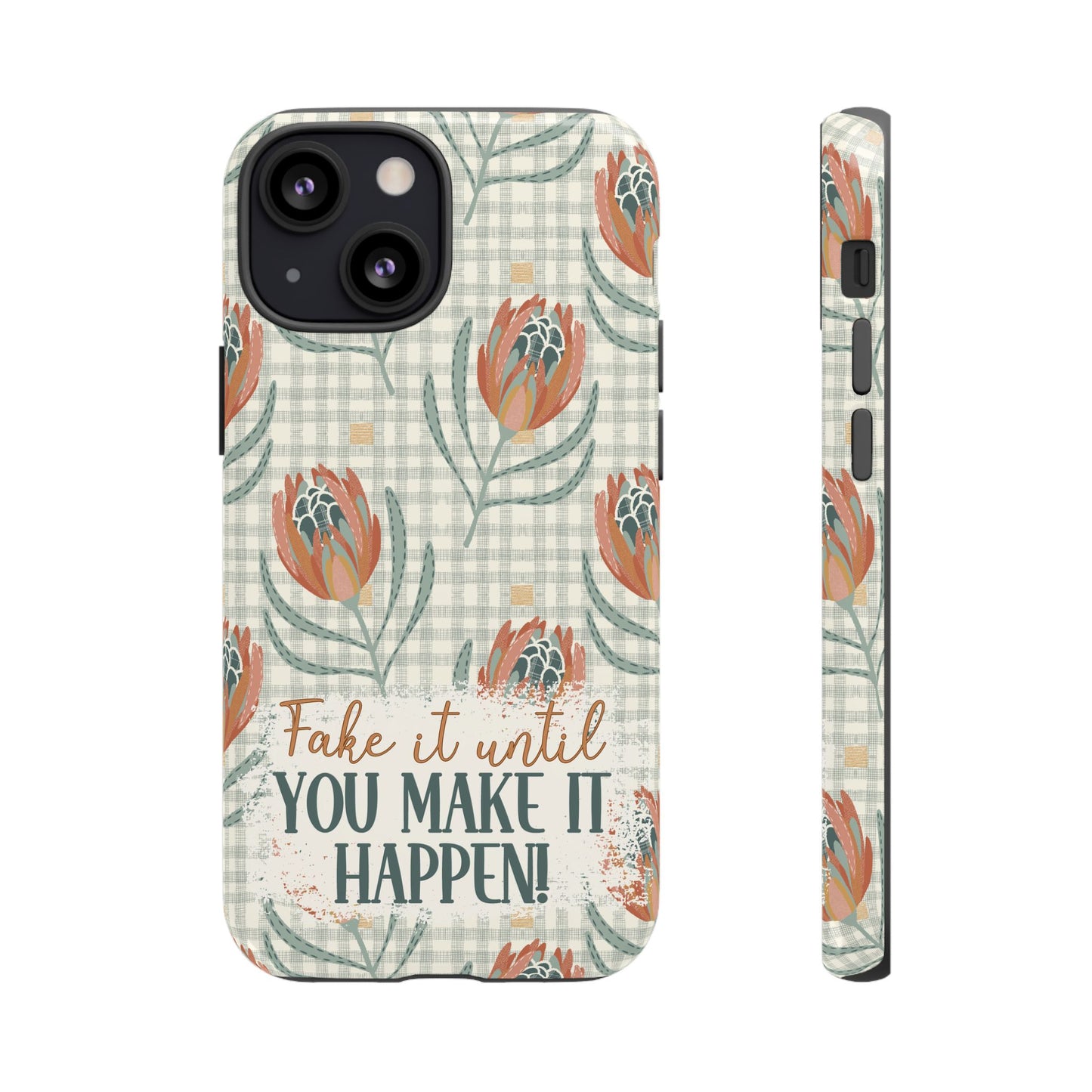 Personalised phone tough case - positive affirmation