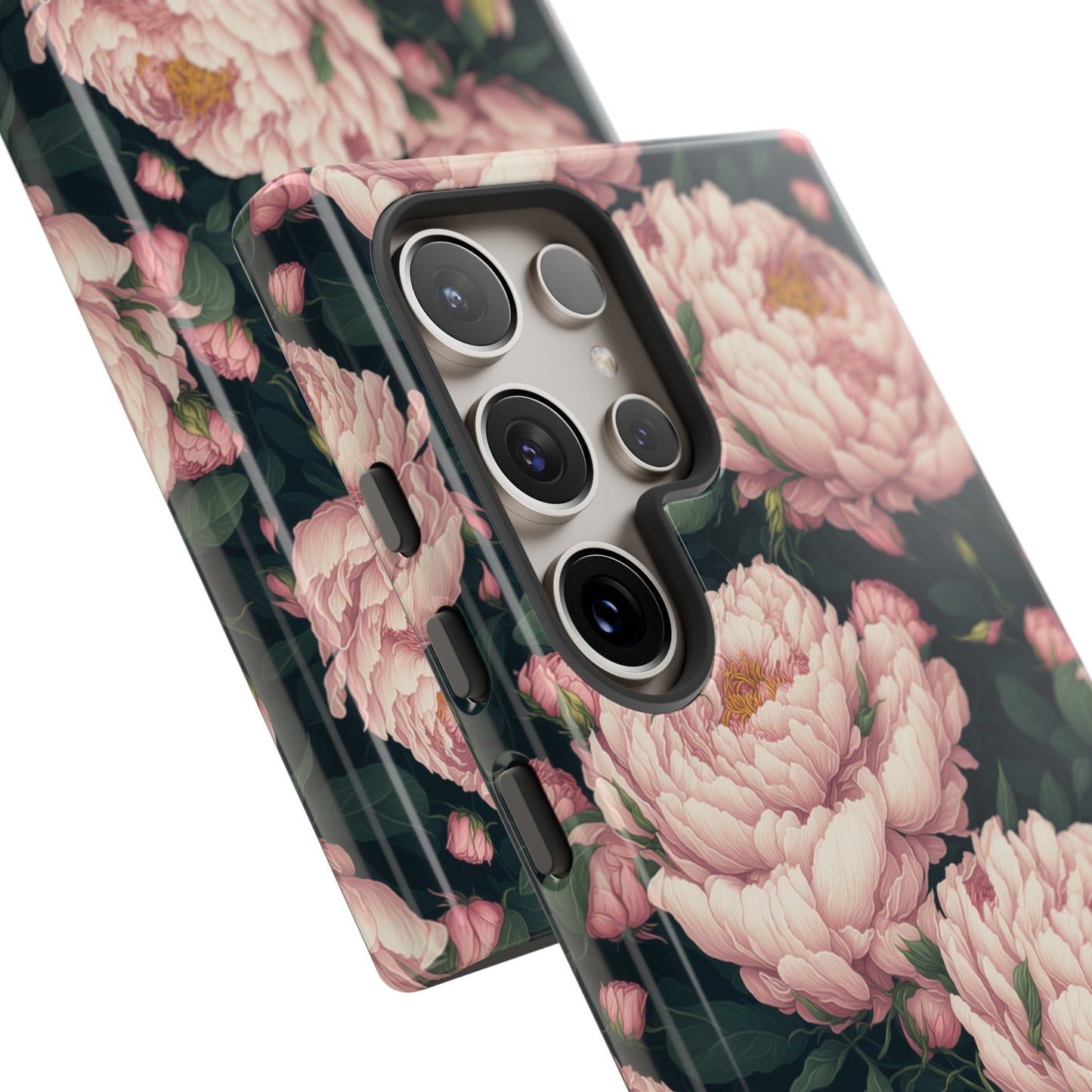 Pink Peony Phone Tough Case