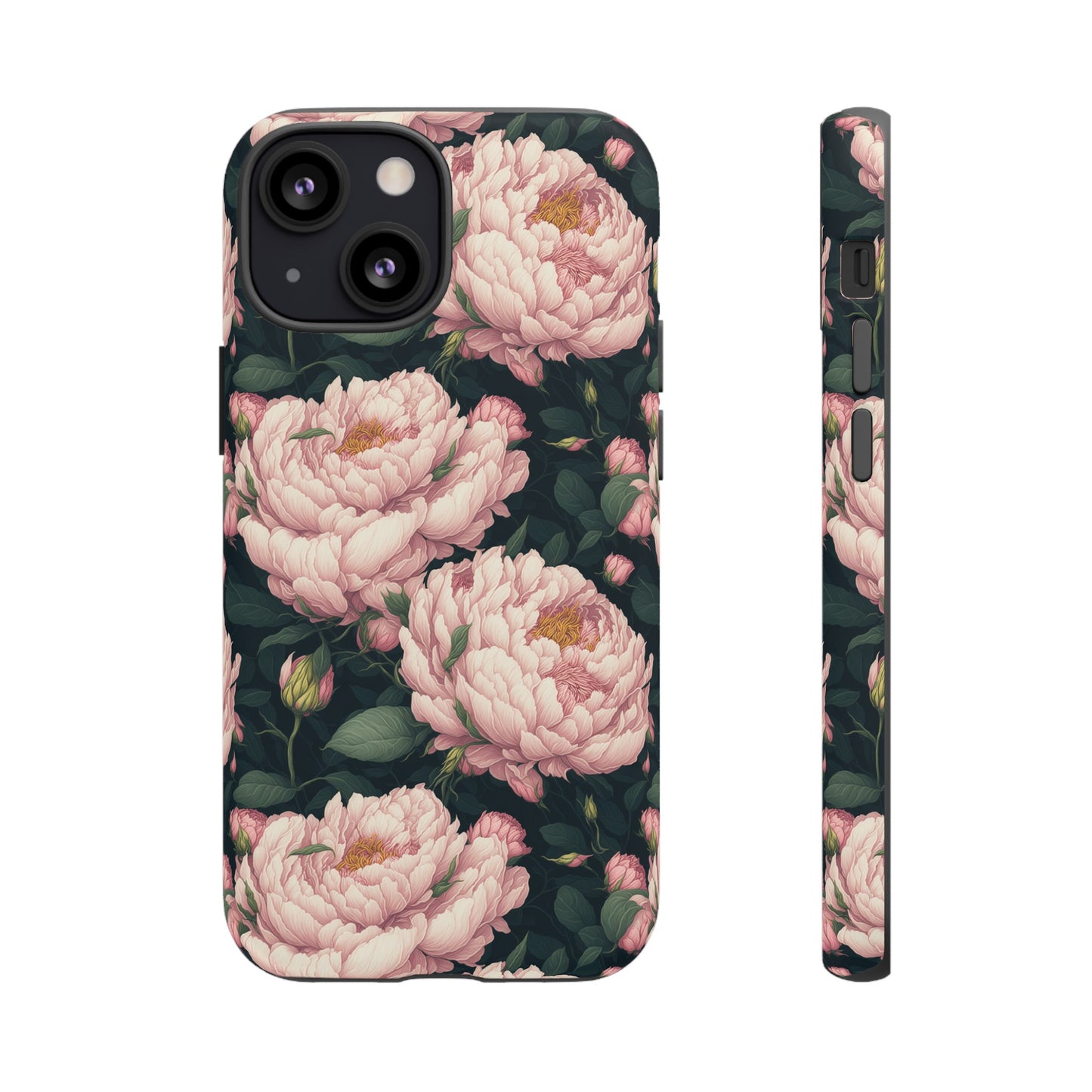 Pink Peony Phone Tough Case