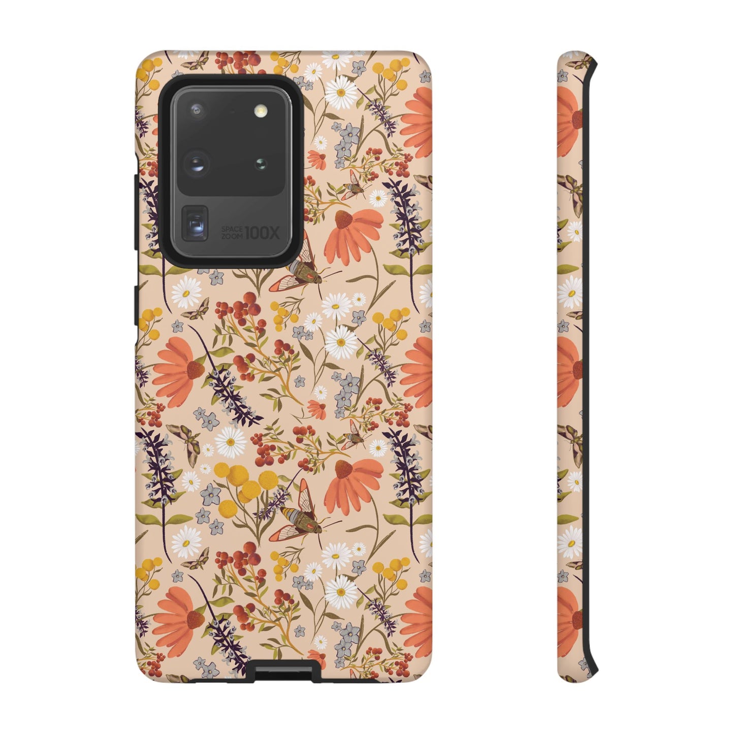 Whimsical Wildflower Design - Phone tough case