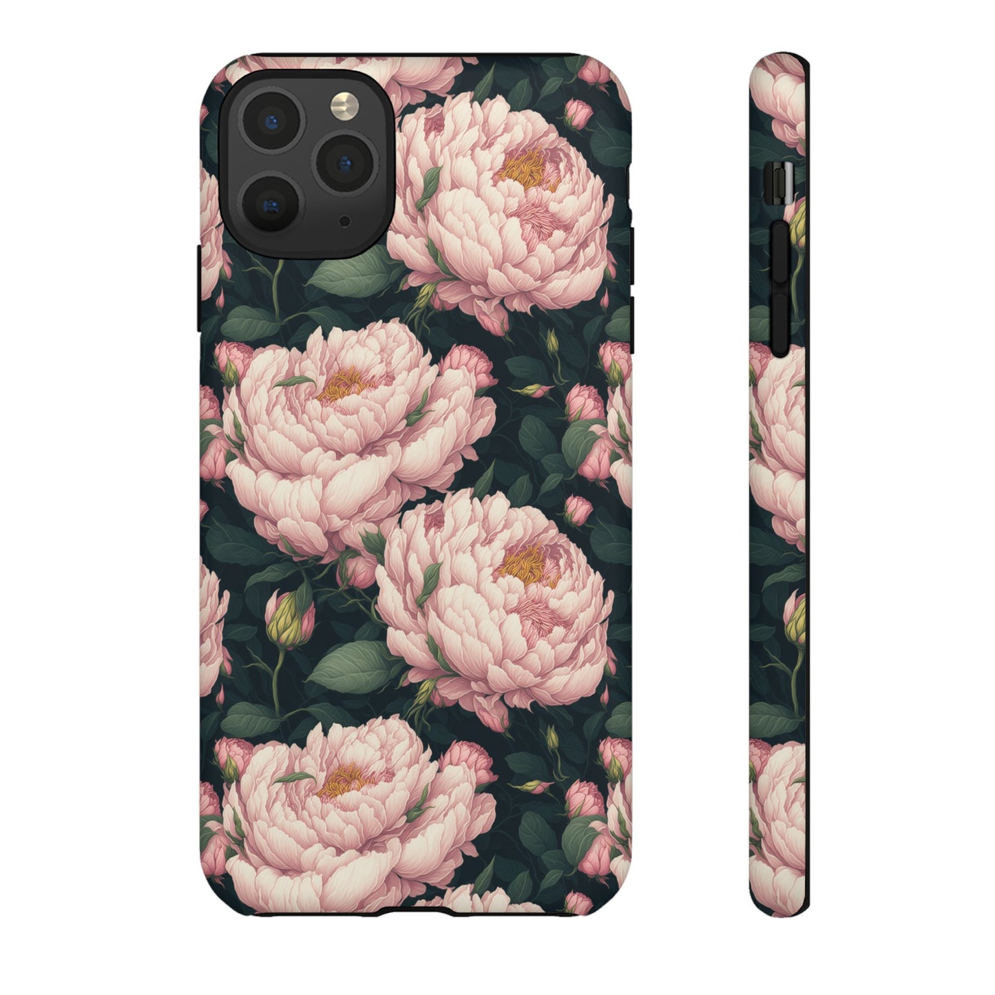 Pink Peony Phone Tough Case