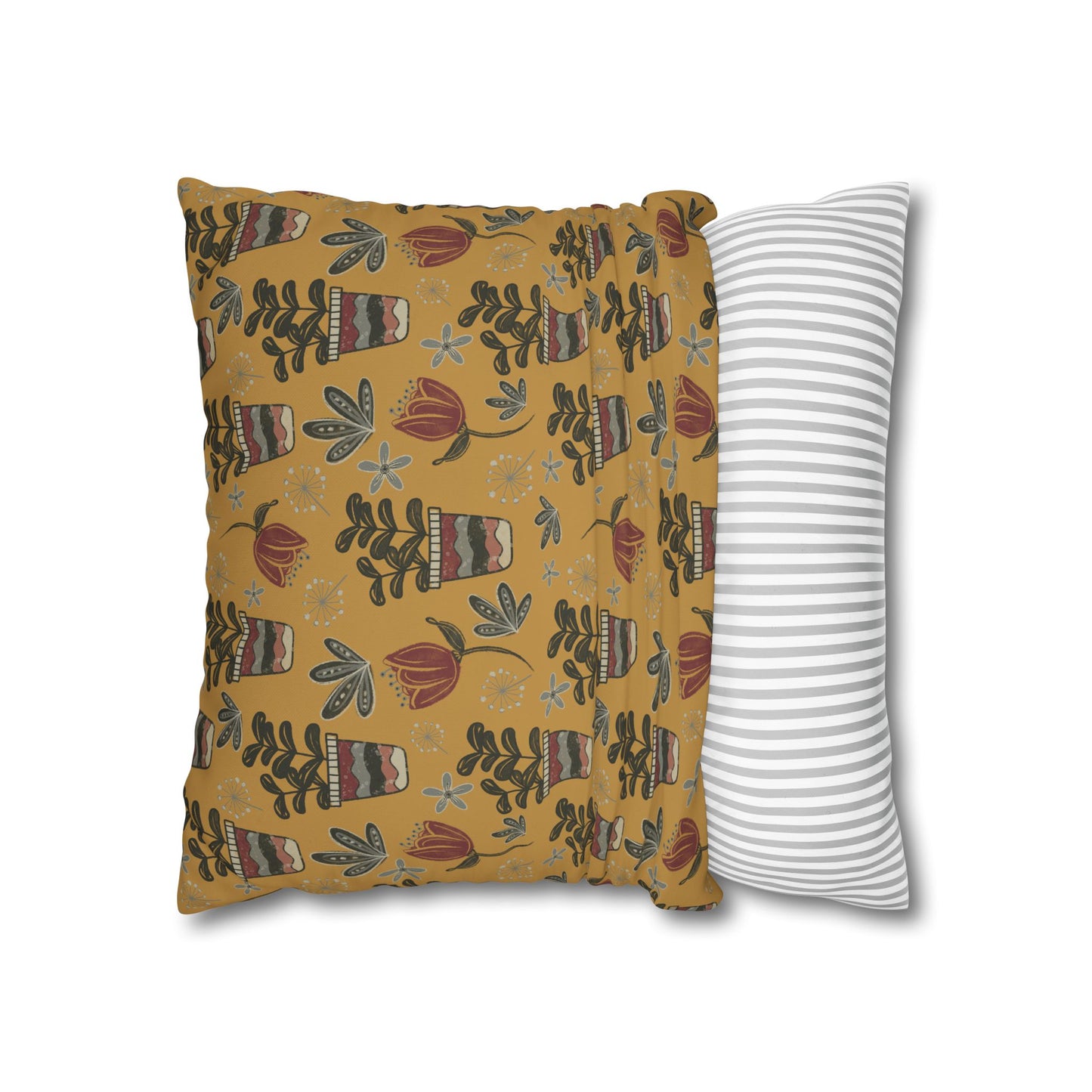 Country Cottage Collection - Cushion with hand drawn artwork - Solei Designs