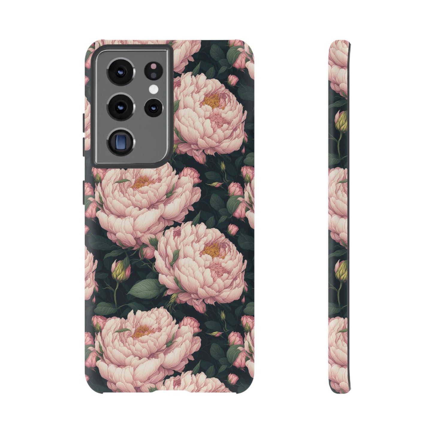 Pink Peony Phone Tough Case