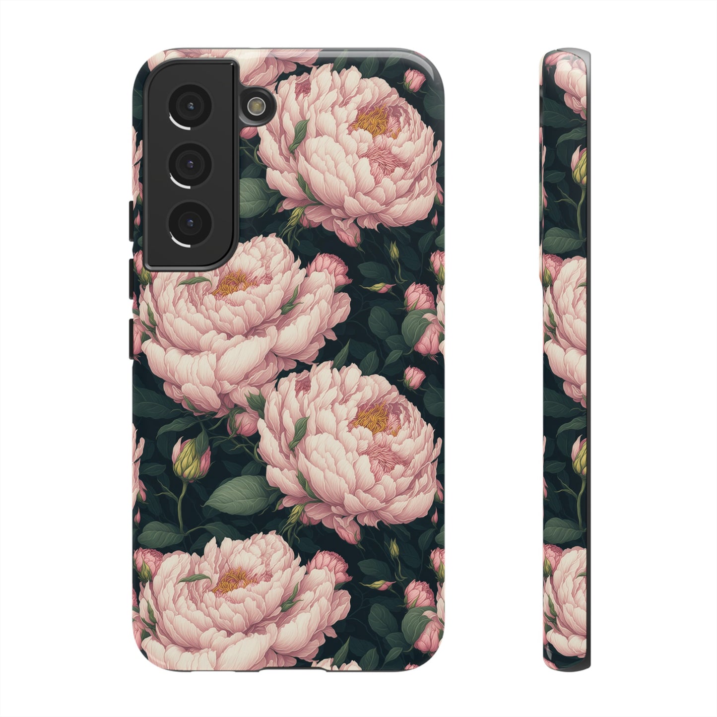 Pink Peony Phone Tough Case