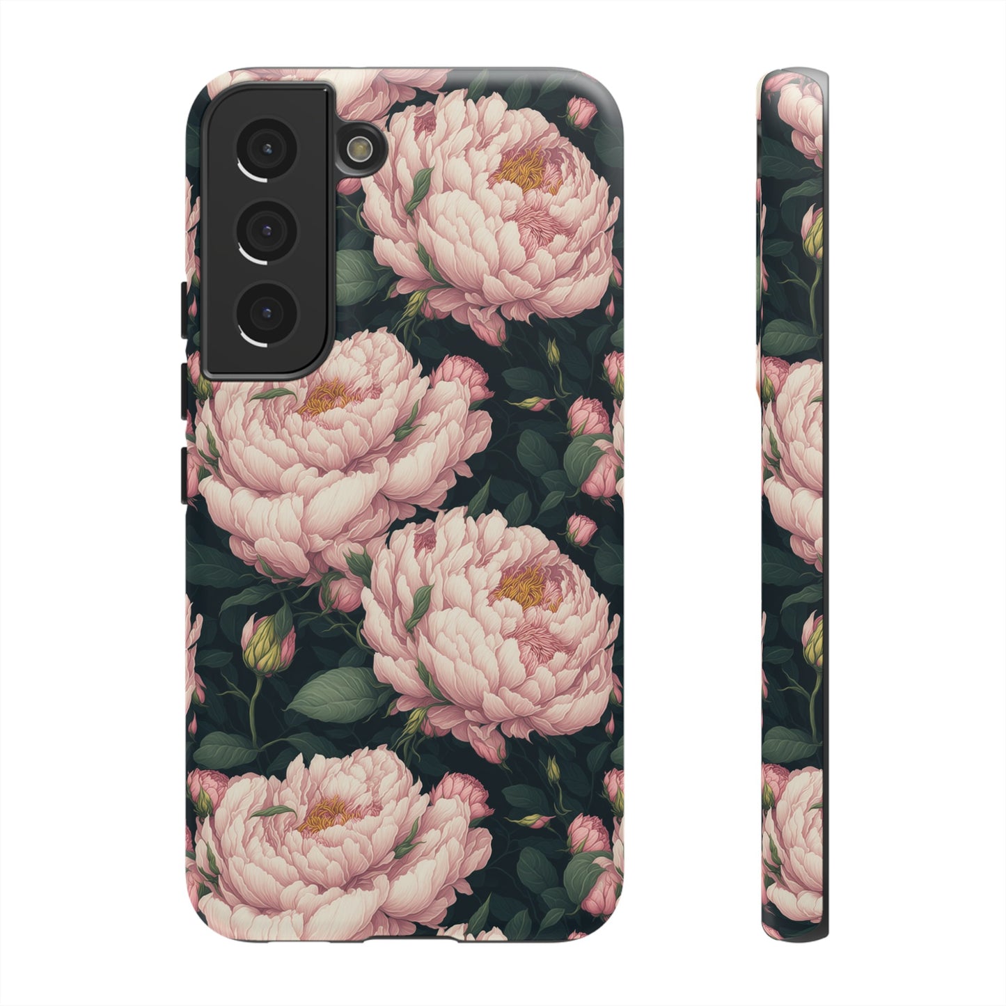 Pink Peony Phone Tough Case