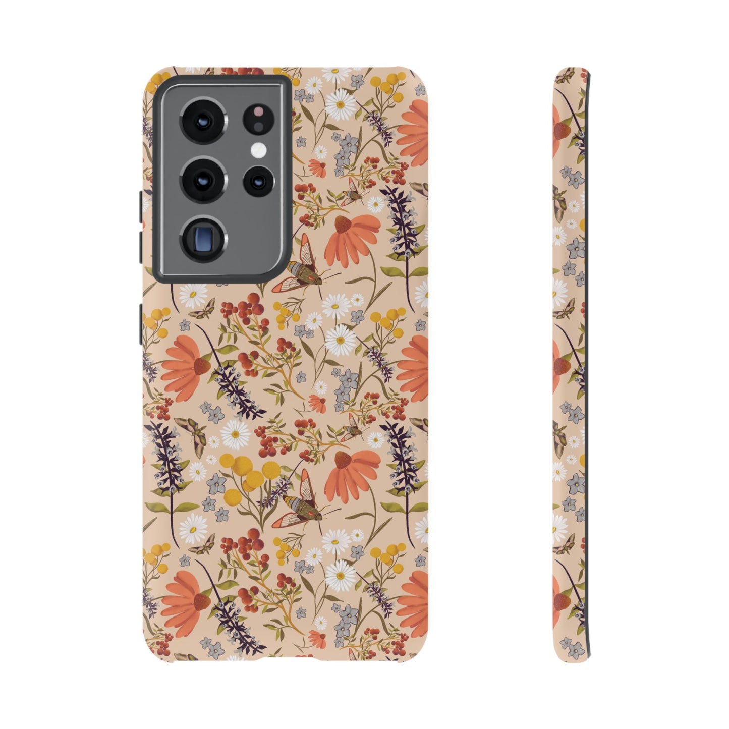 Whimsical Wildflower Design - Phone tough case