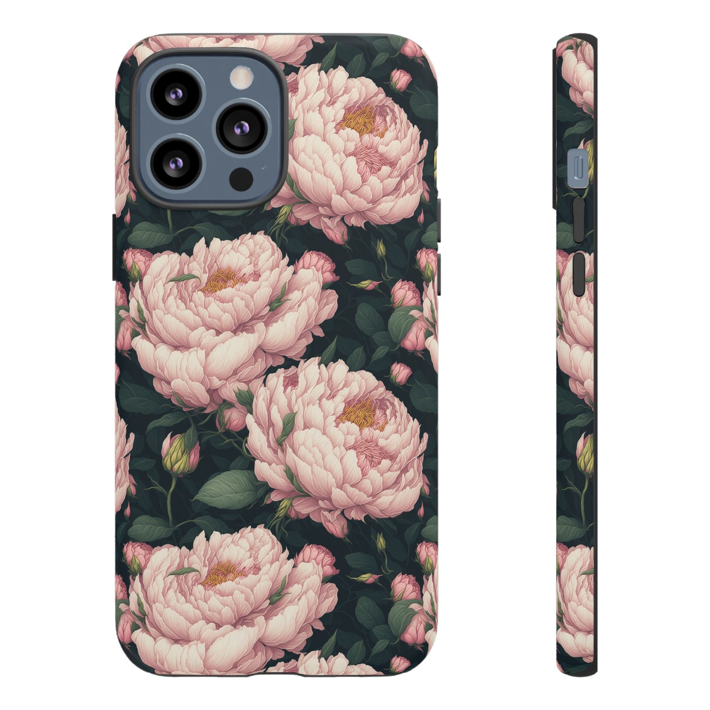 Pink Peony Phone Tough Case