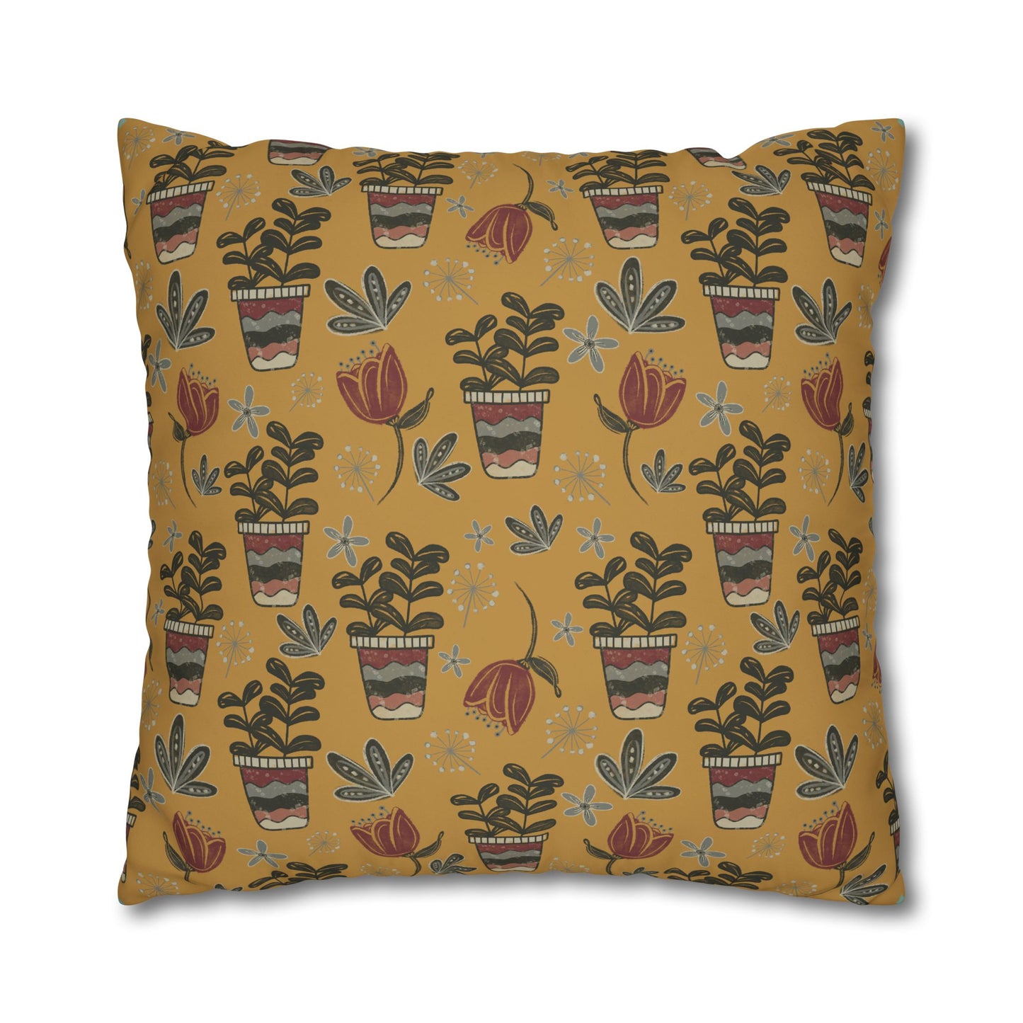 Country Cottage Collection - Cushion with hand drawn artwork - Solei Designs