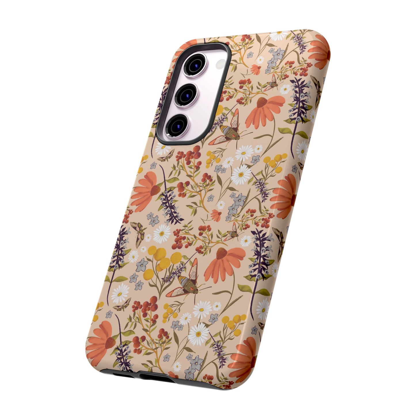 Whimsical Wildflower Design - Phone tough case