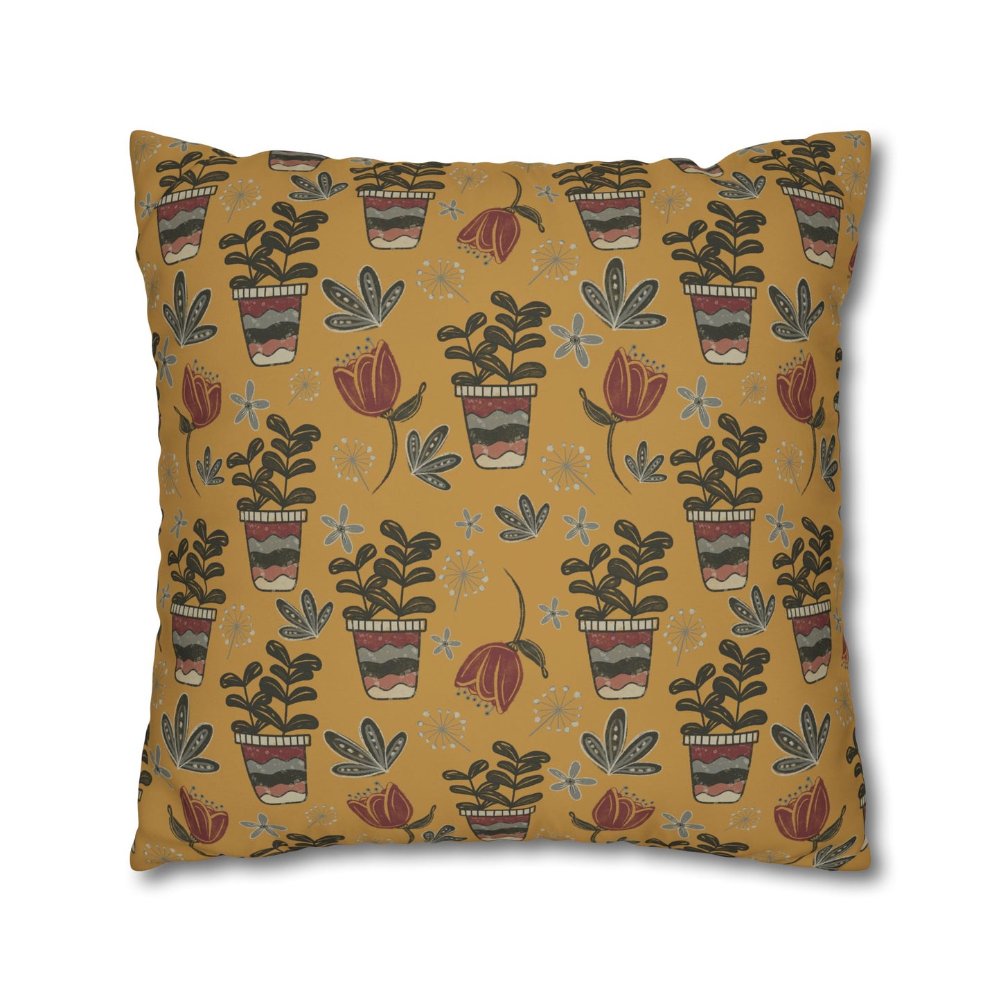 Country Cottage Collection - Cushion with hand drawn artwork - Solei Designs