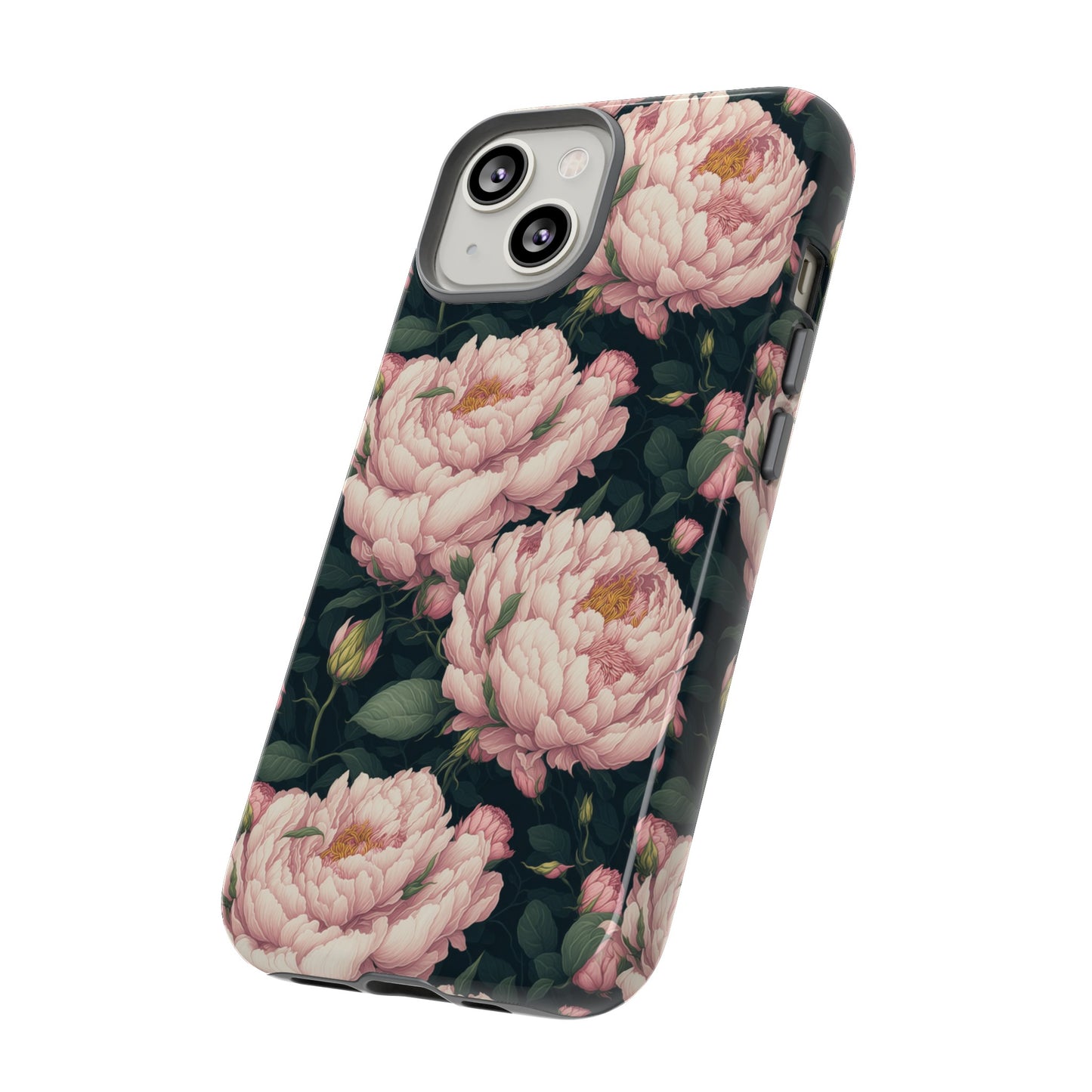 Pink Peony Phone Tough Case