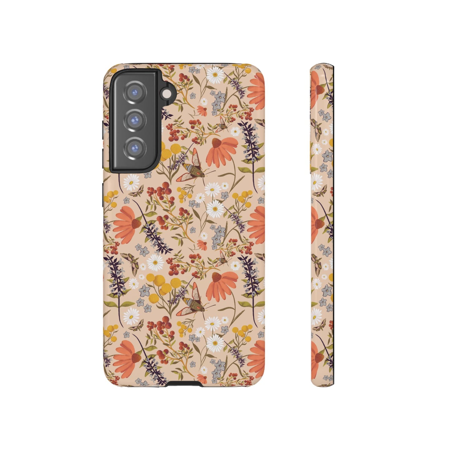 Whimsical Wildflower Design - Phone tough case