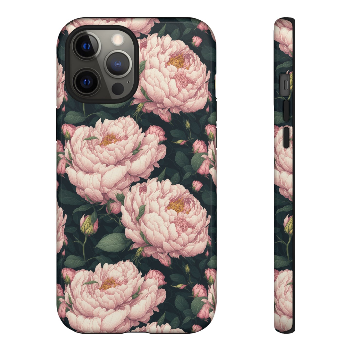 Pink Peony Phone Tough Case