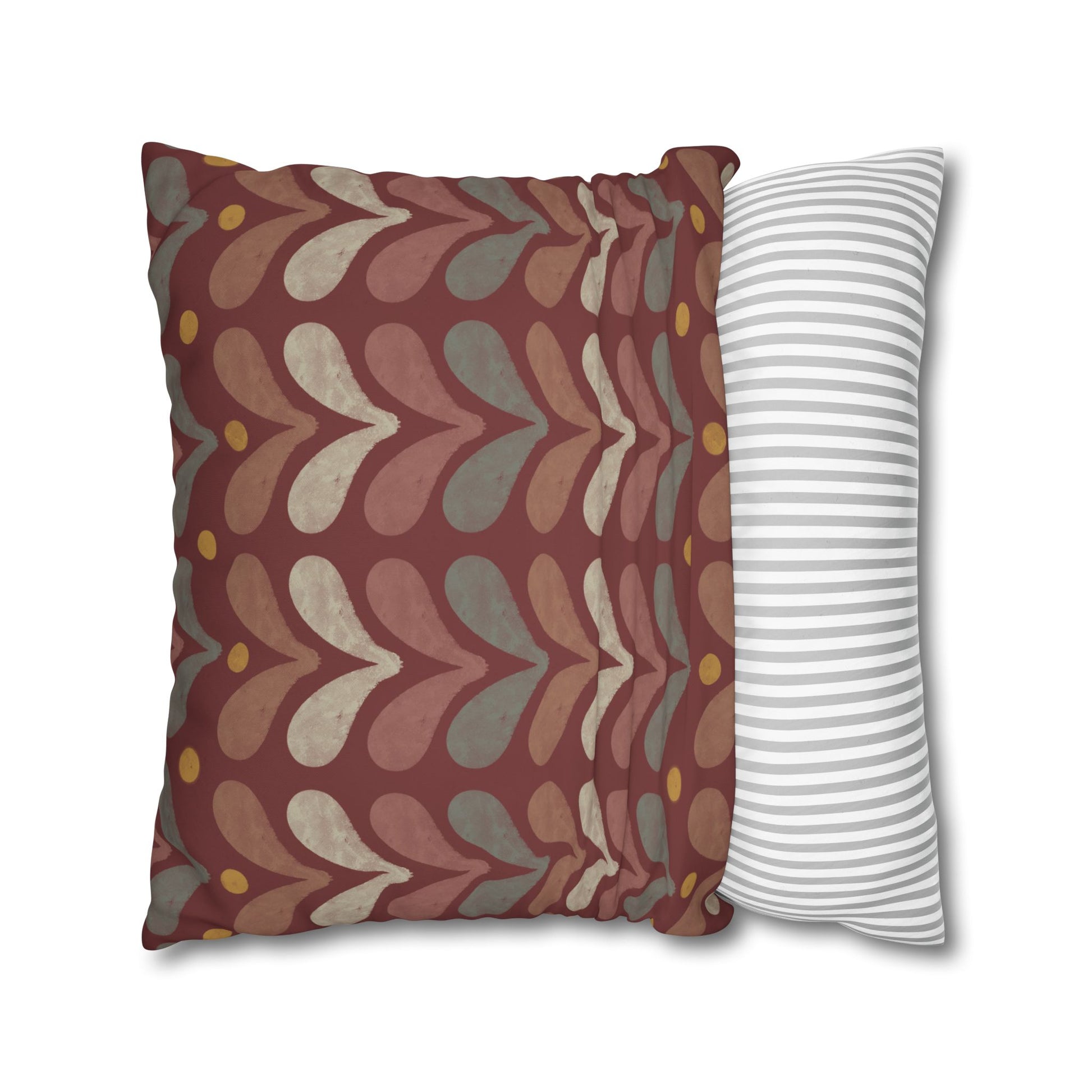 Country Cottage Design - Cushion with hand drawn artwork - Solei Designs