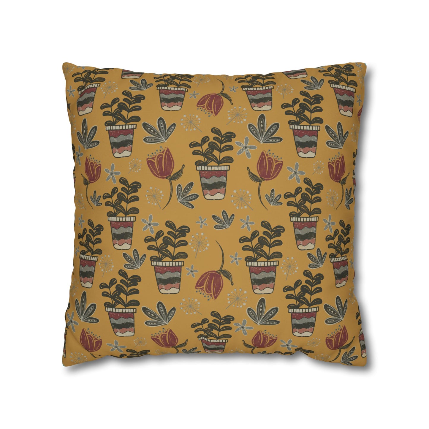 Country Cottage Collection - Cushion with hand drawn artwork - Solei Designs