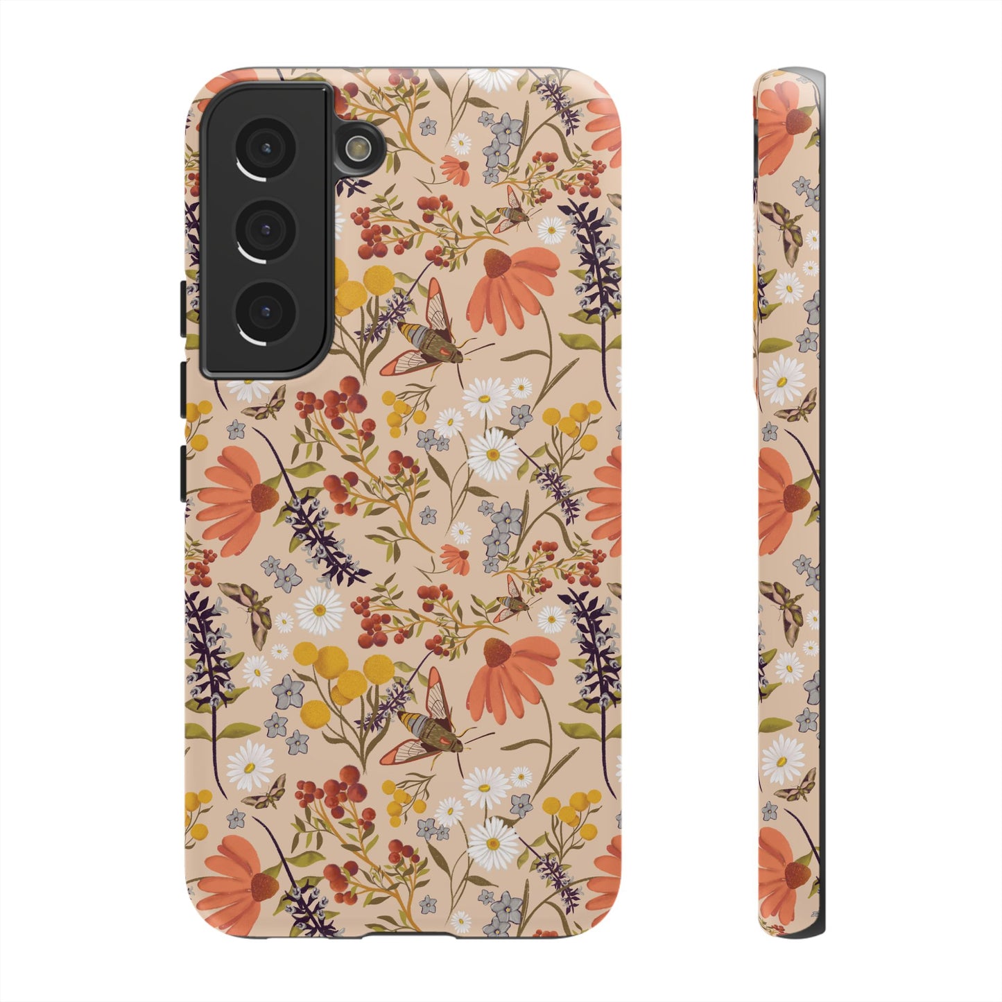 Whimsical Wildflower Design - Phone tough case