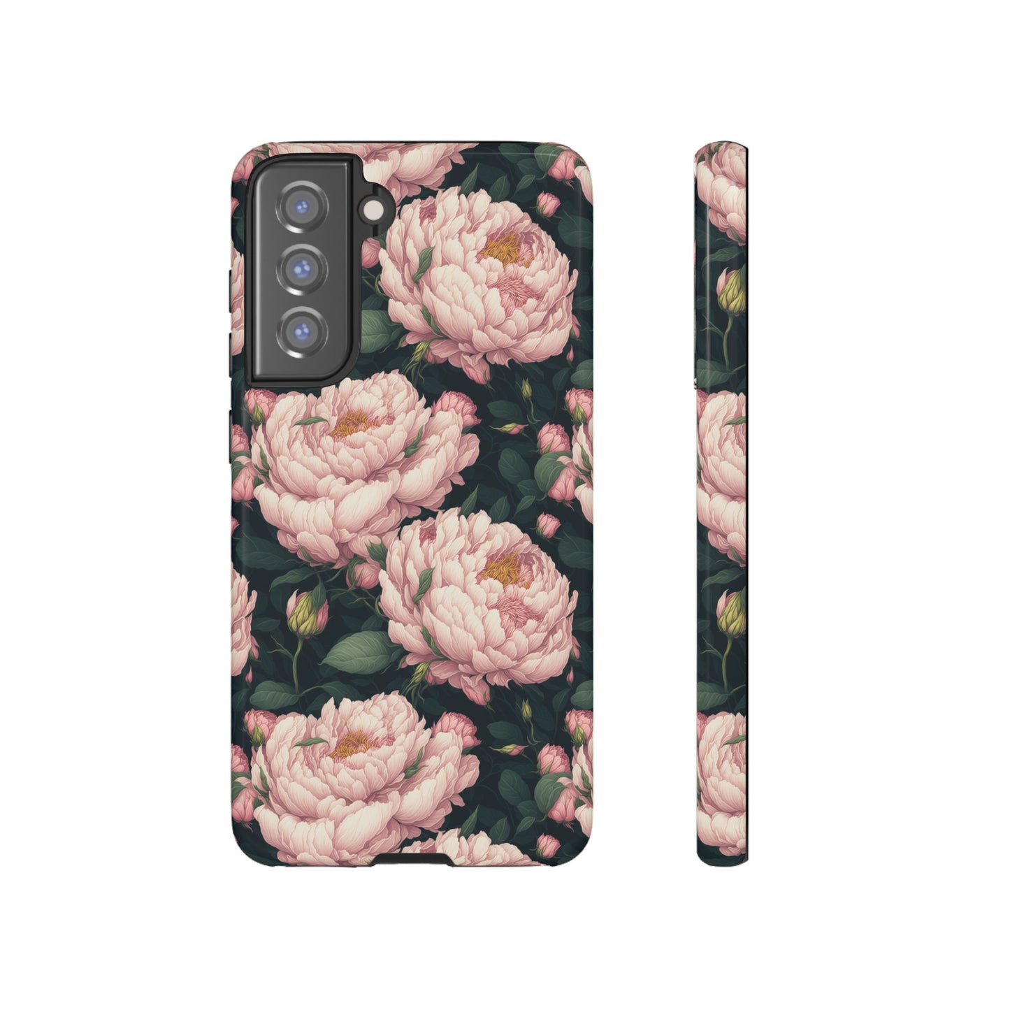 Pink Peony Phone Tough Case