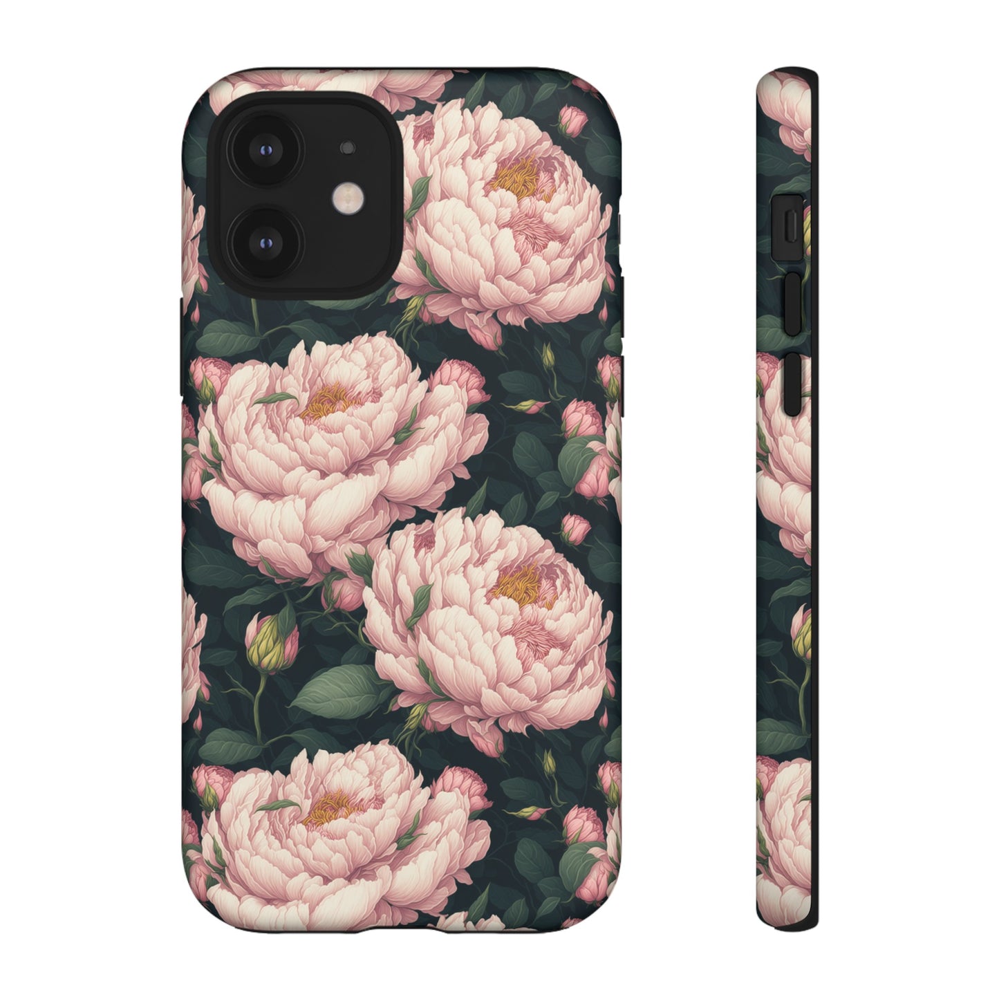 Pink Peony Phone Tough Case