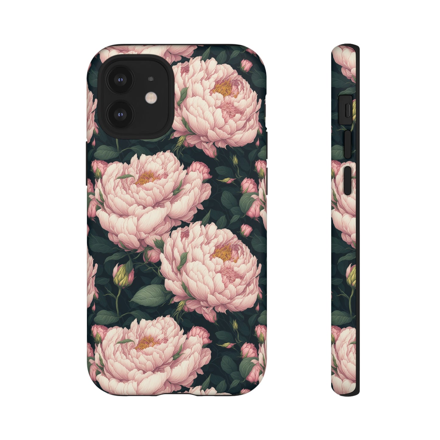 Pink Peony Phone Tough Case