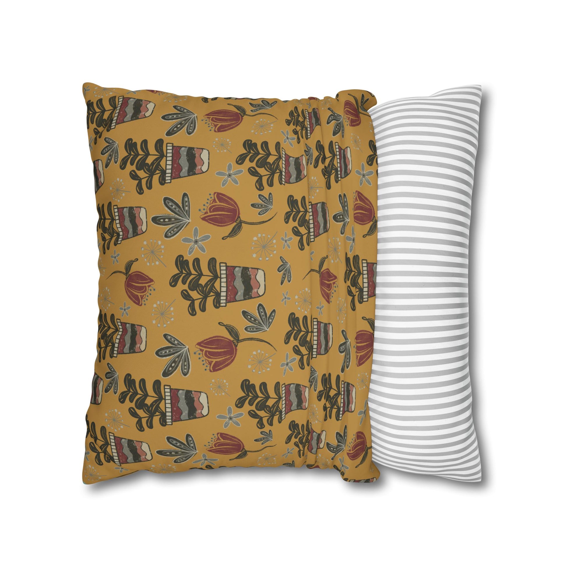 Country Cottage Collection - Cushion with hand drawn artwork - Solei Designs