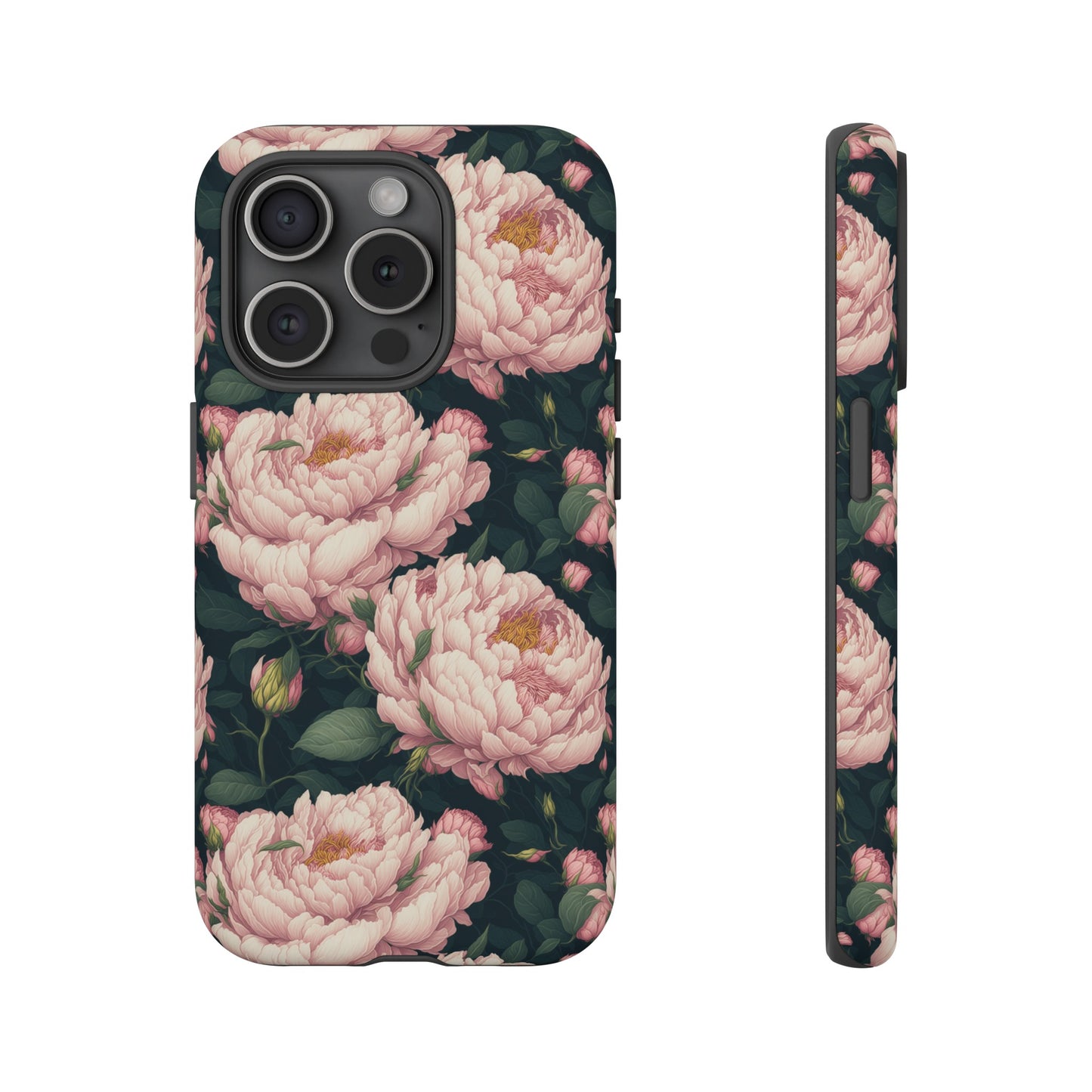 Pink Peony Phone Tough Case