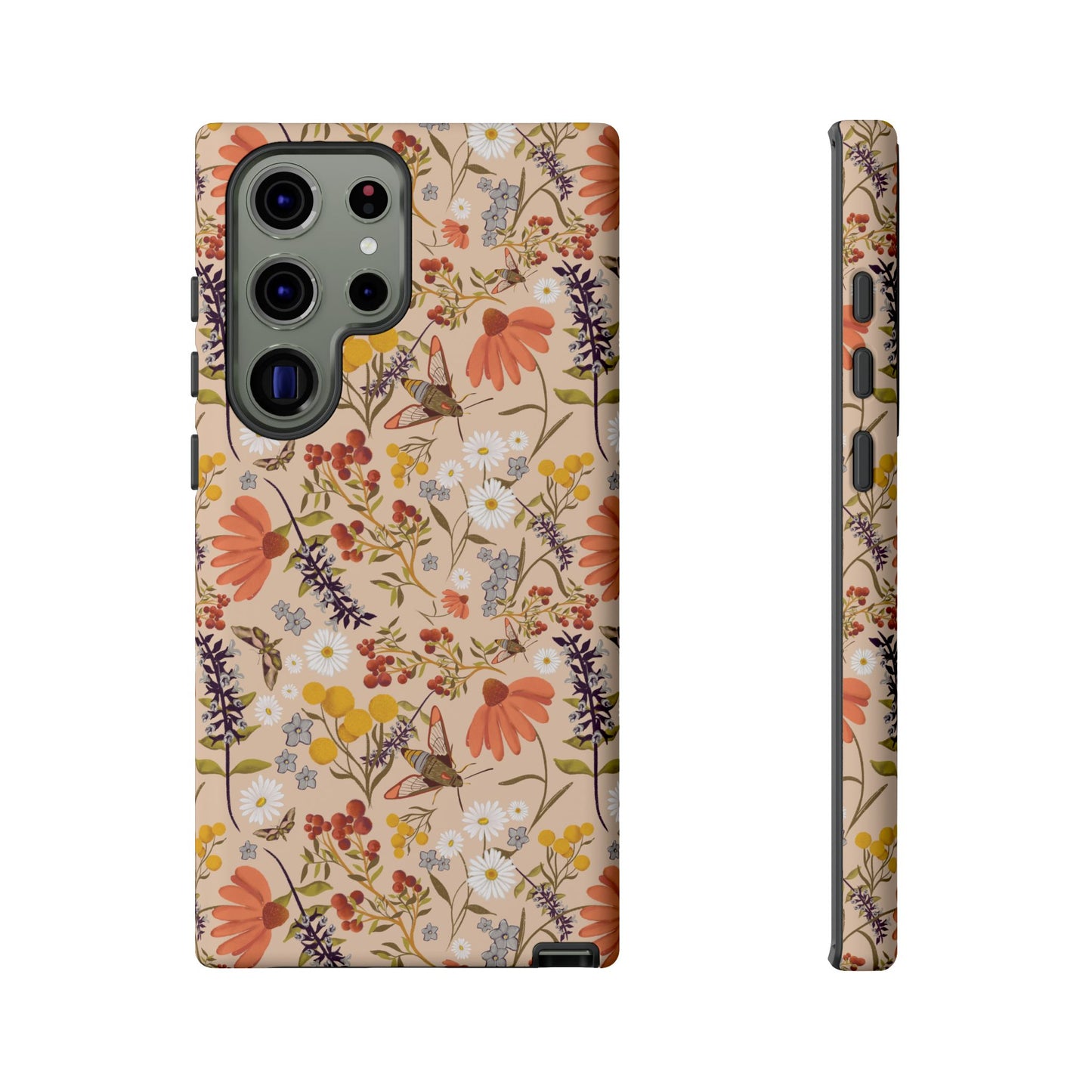 Whimsical Wildflower Design - Phone tough case