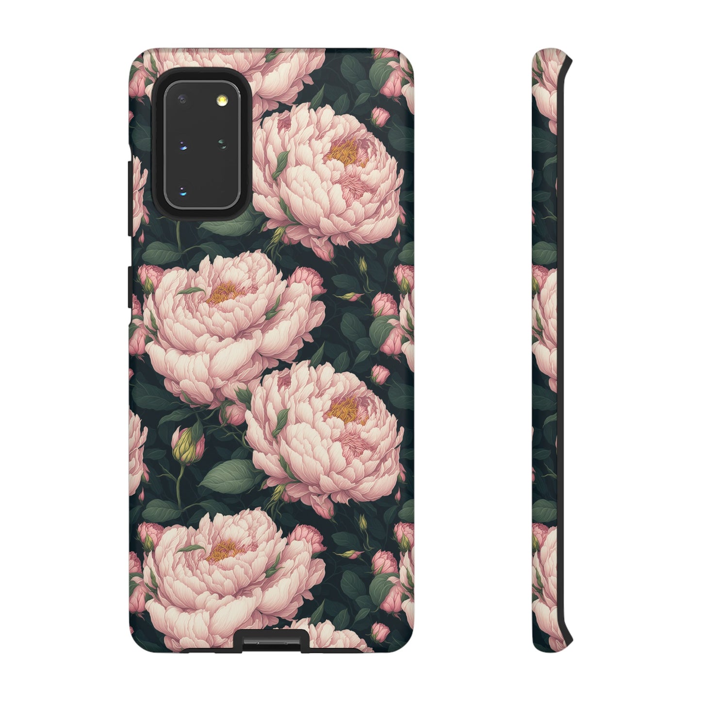 Pink Peony Phone Tough Case