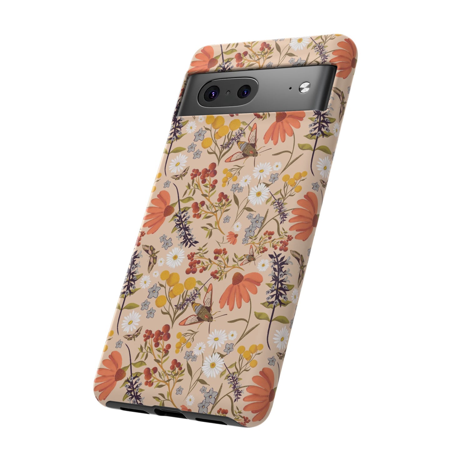 Whimsical Wildflower Design - Phone tough case