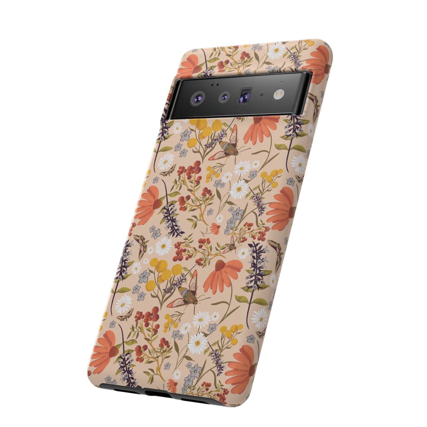 Whimsical Wildflower Design - Phone tough case