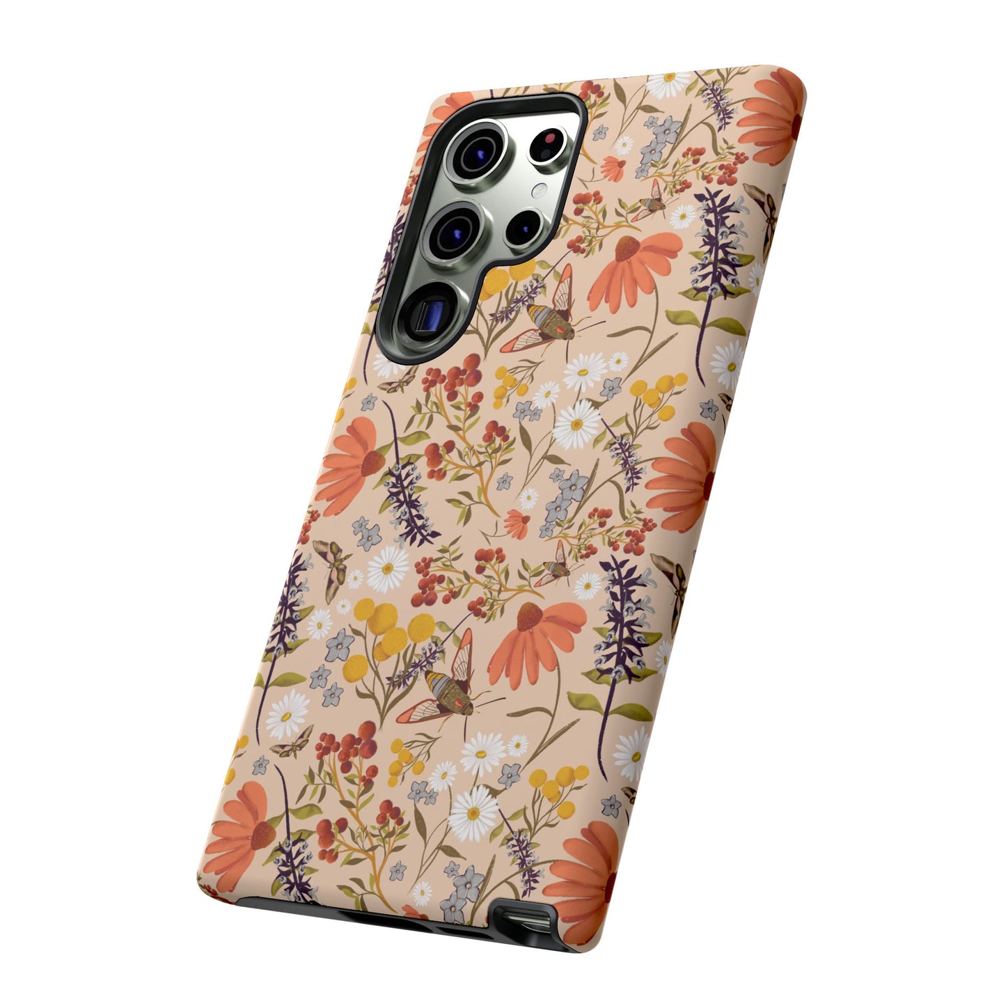 Whimsical Wildflower Design - Phone tough case