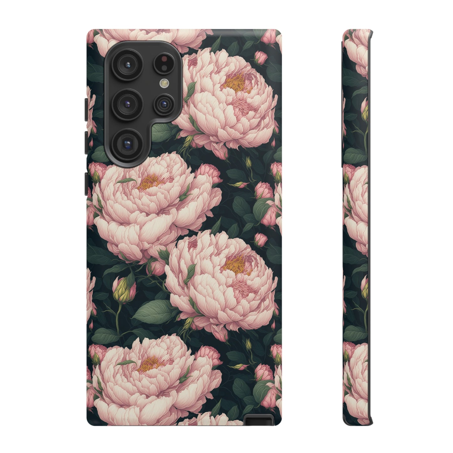 Pink Peony Phone Tough Case