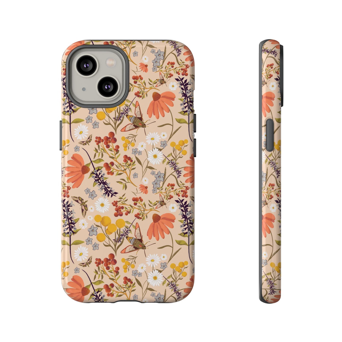 Whimsical Wildflower Design - Phone tough case