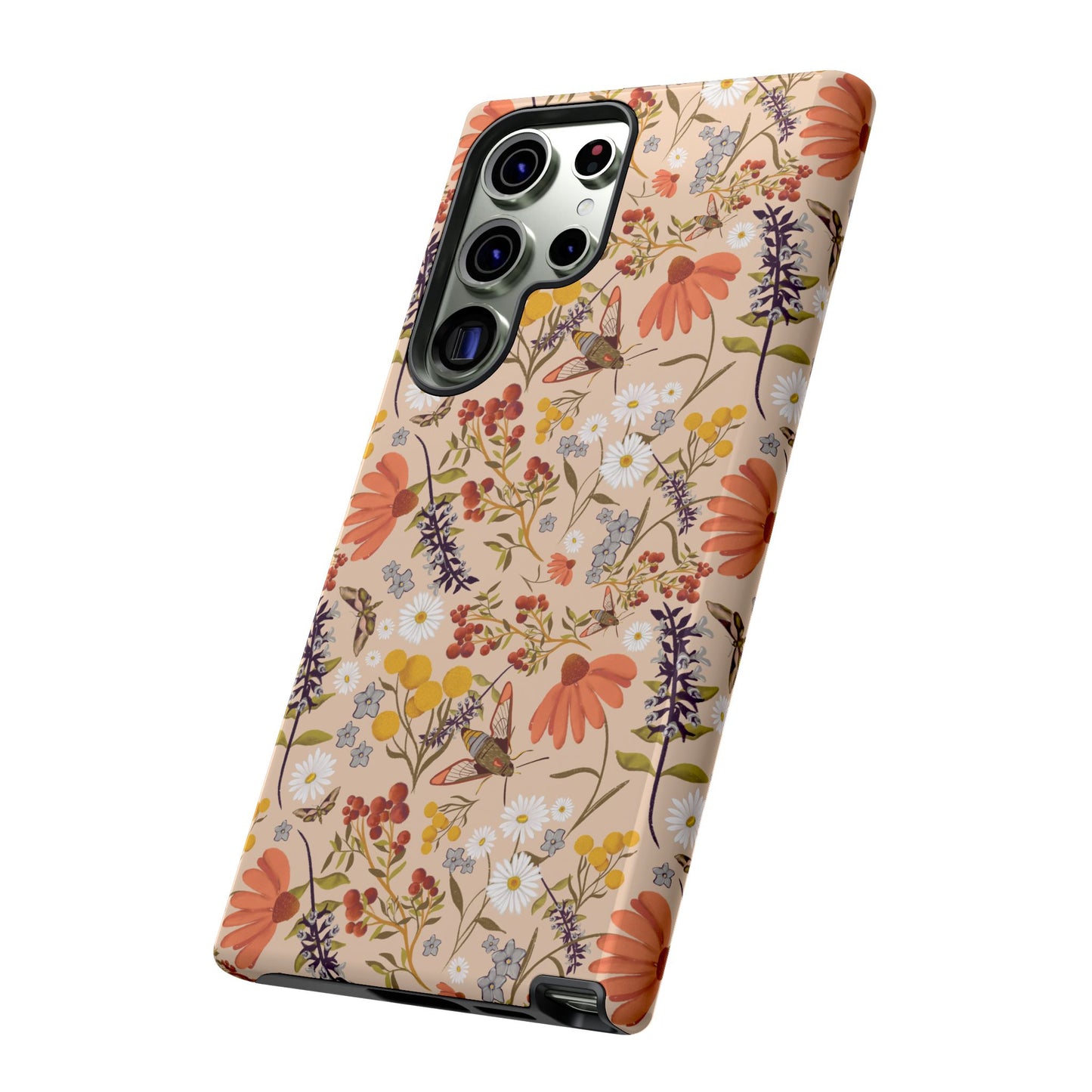 Whimsical Wildflower Design - Phone tough case