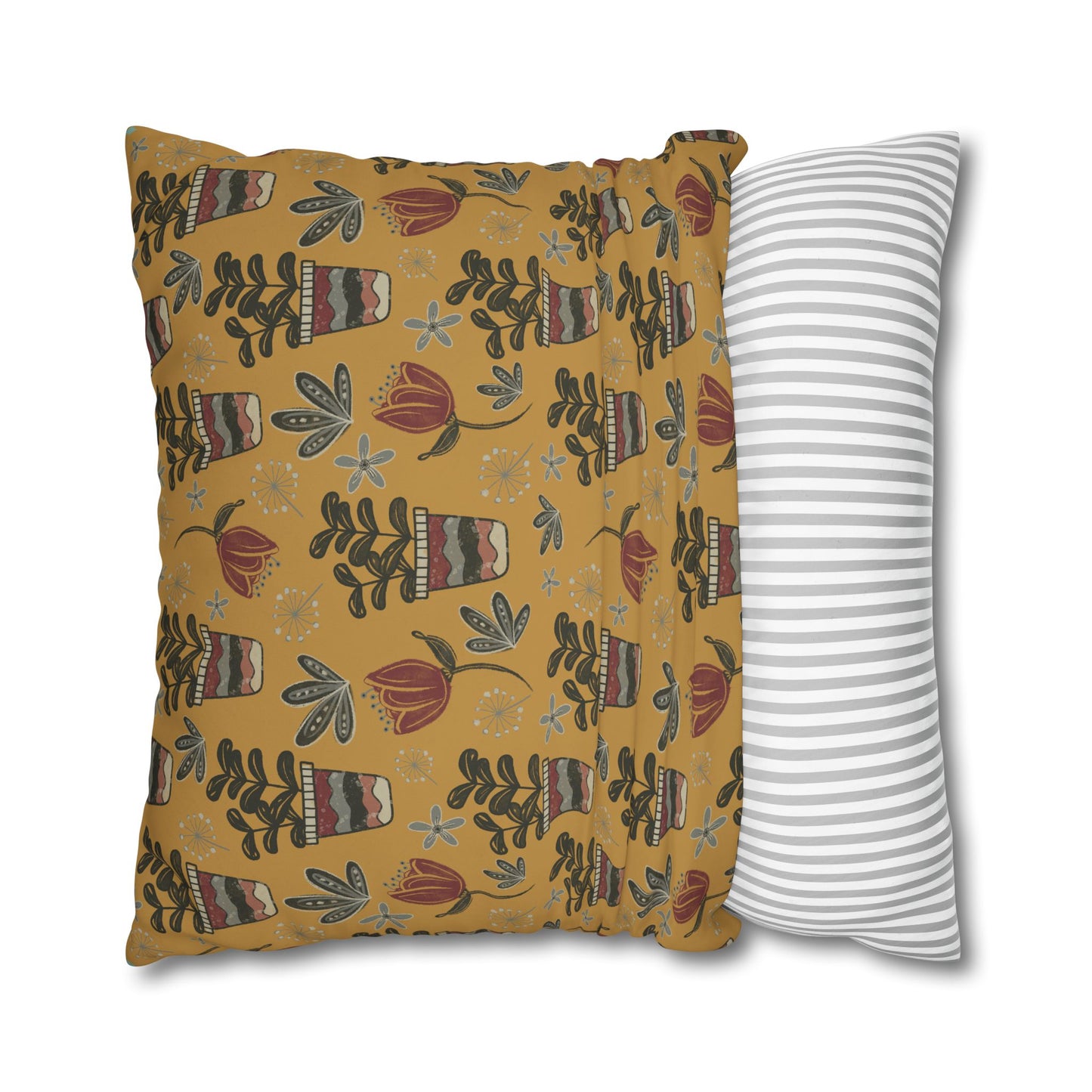 Country Cottage Collection - Cushion with hand drawn artwork - Solei Designs