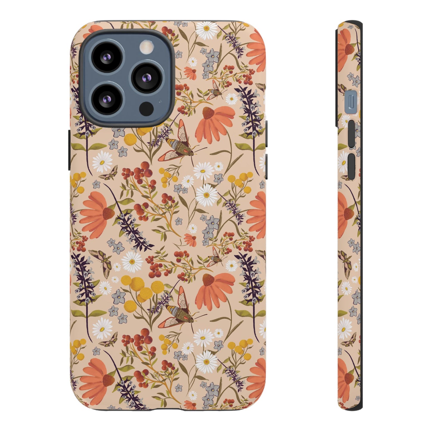 Whimsical Wildflower Design - Phone tough case