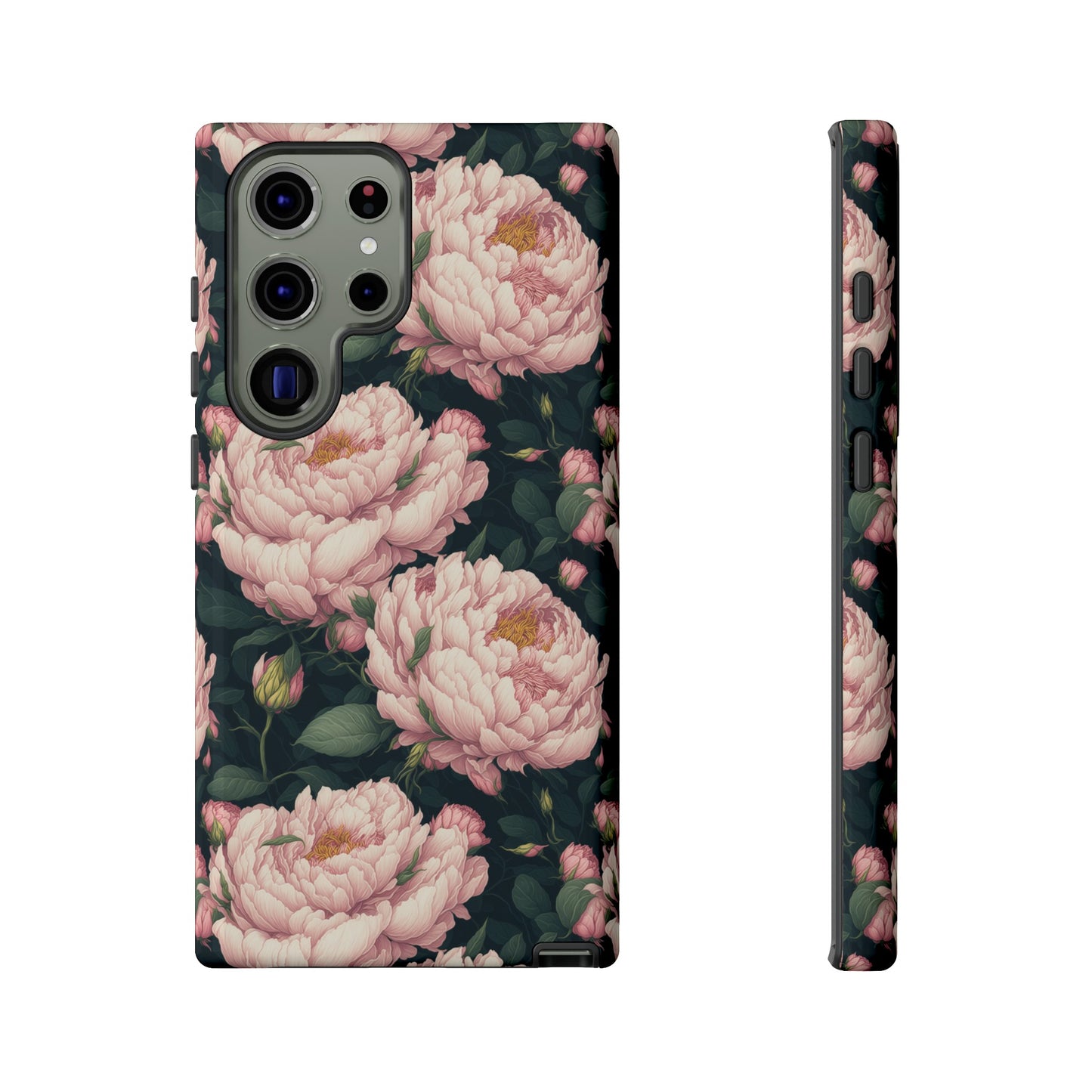 Pink Peony Phone Tough Case