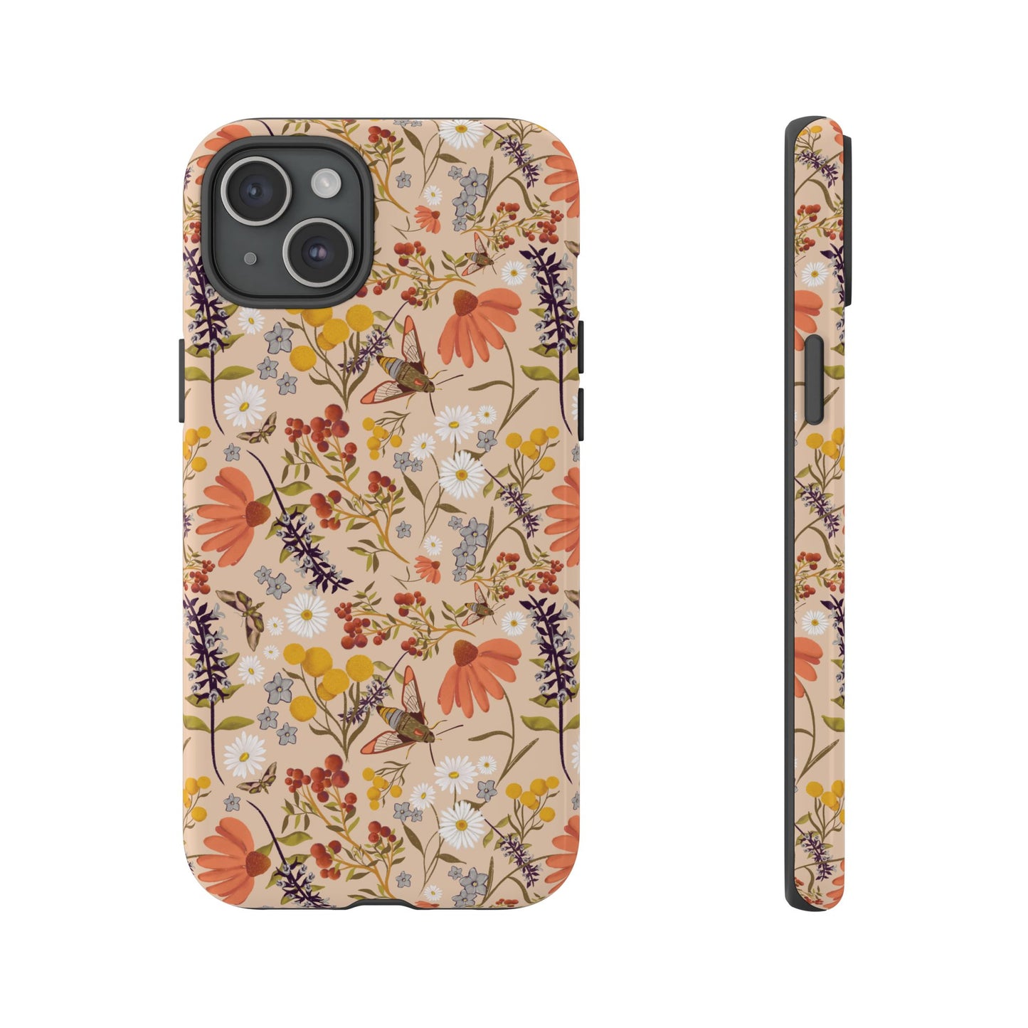 Whimsical Wildflower Design - Phone tough case