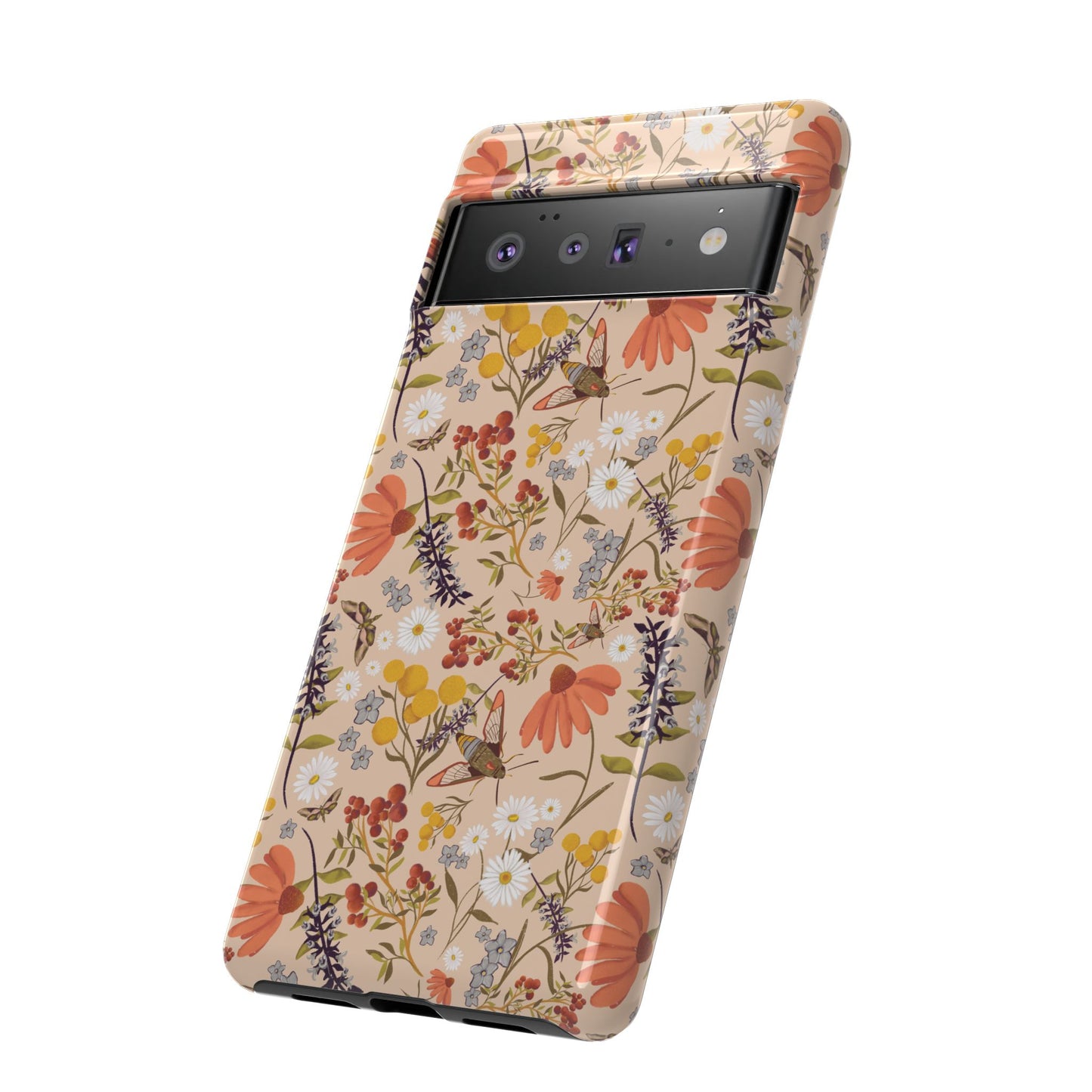 Whimsical Wildflower Design - Phone tough case