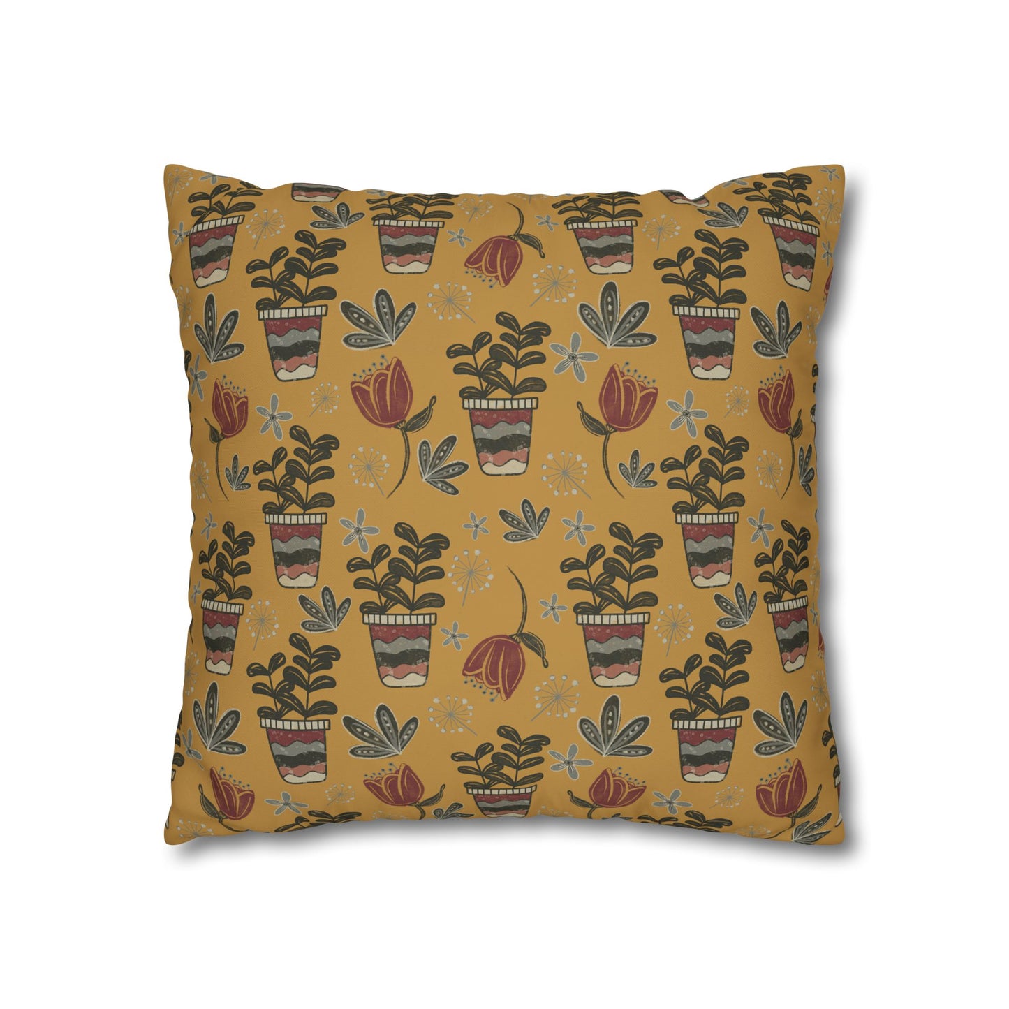 Country Cottage Collection - Cushion with hand drawn artwork - Solei Designs