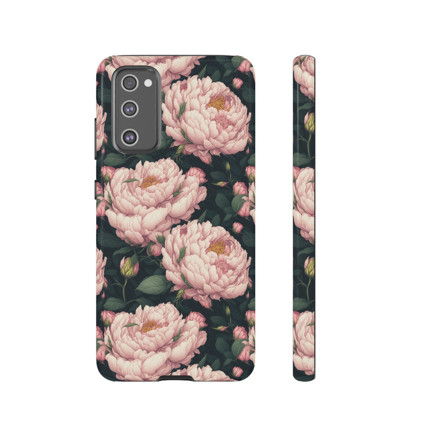 Pink Peony Phone Tough Case