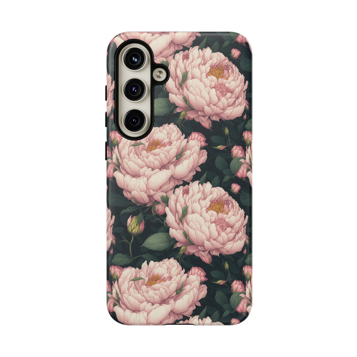 Pink Peony Phone Tough Case