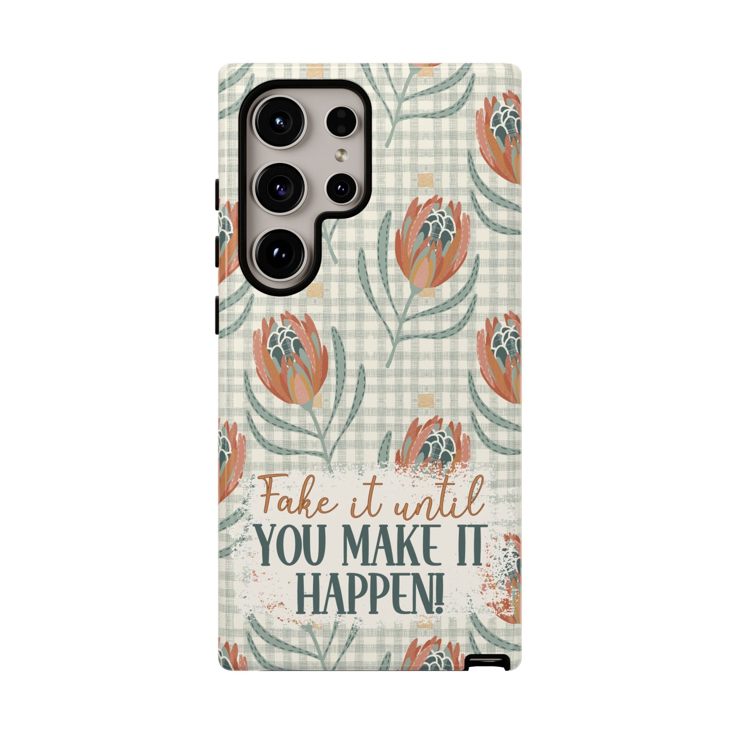 Personalised phone tough case - positive affirmation