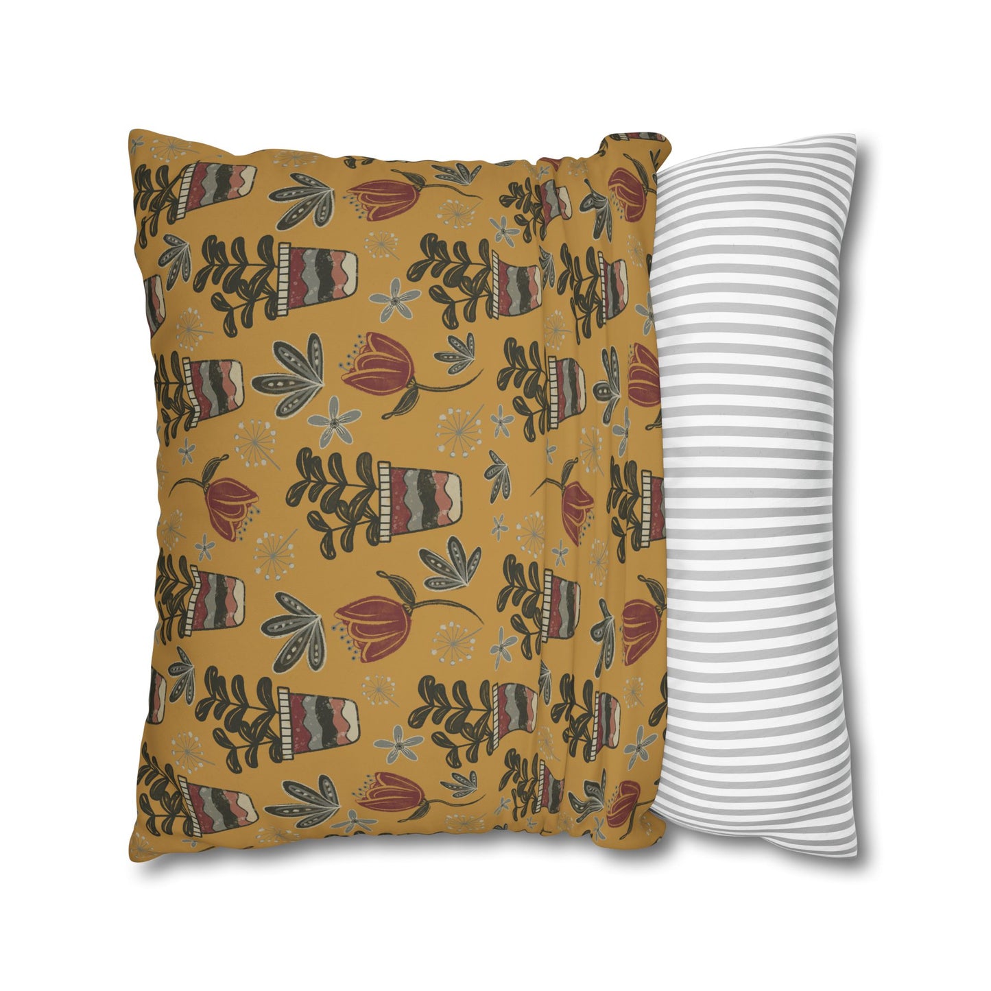 Country Cottage Collection - Cushion with hand drawn artwork - Solei Designs