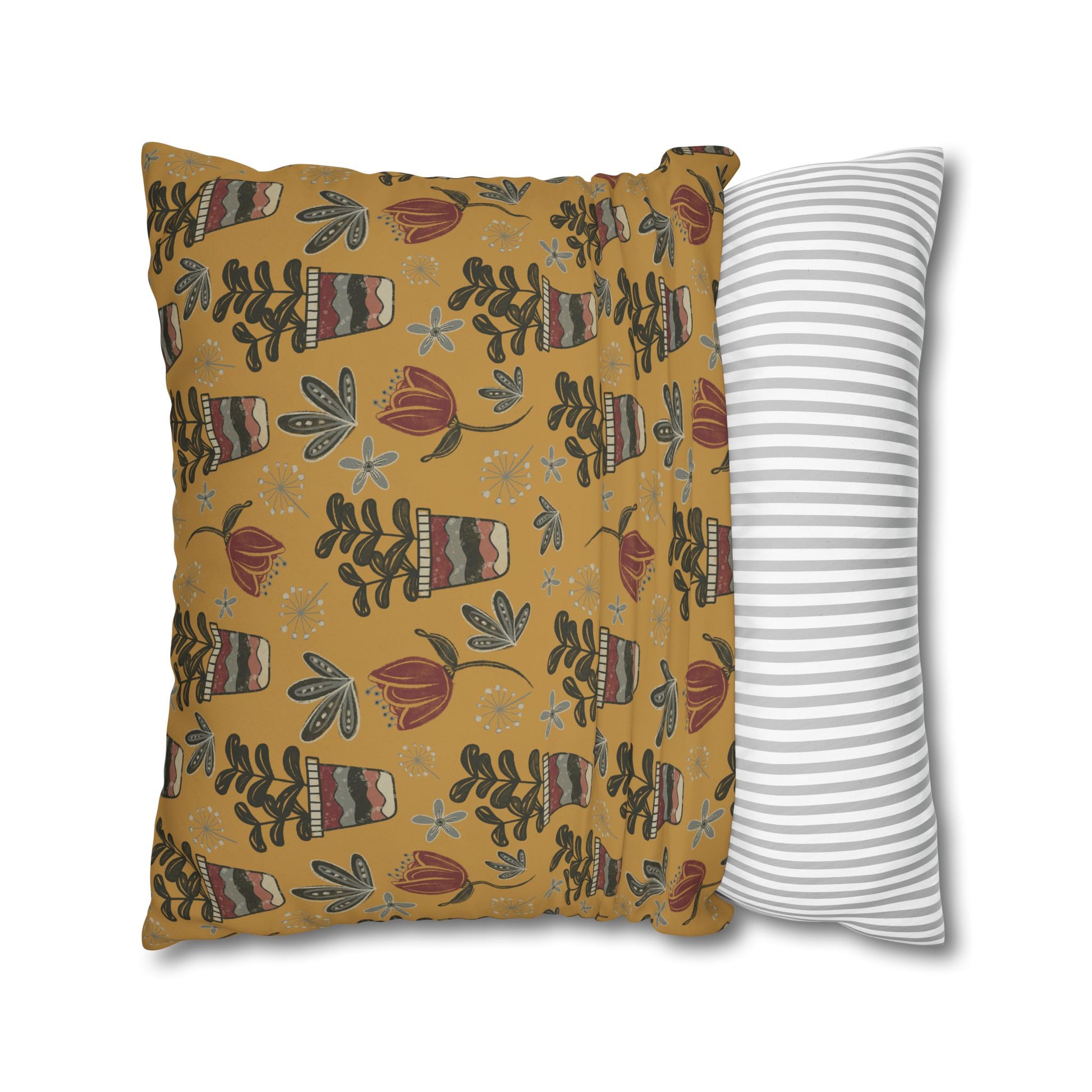 Country Cottage Collection - Cushion with hand drawn artwork - Solei Designs