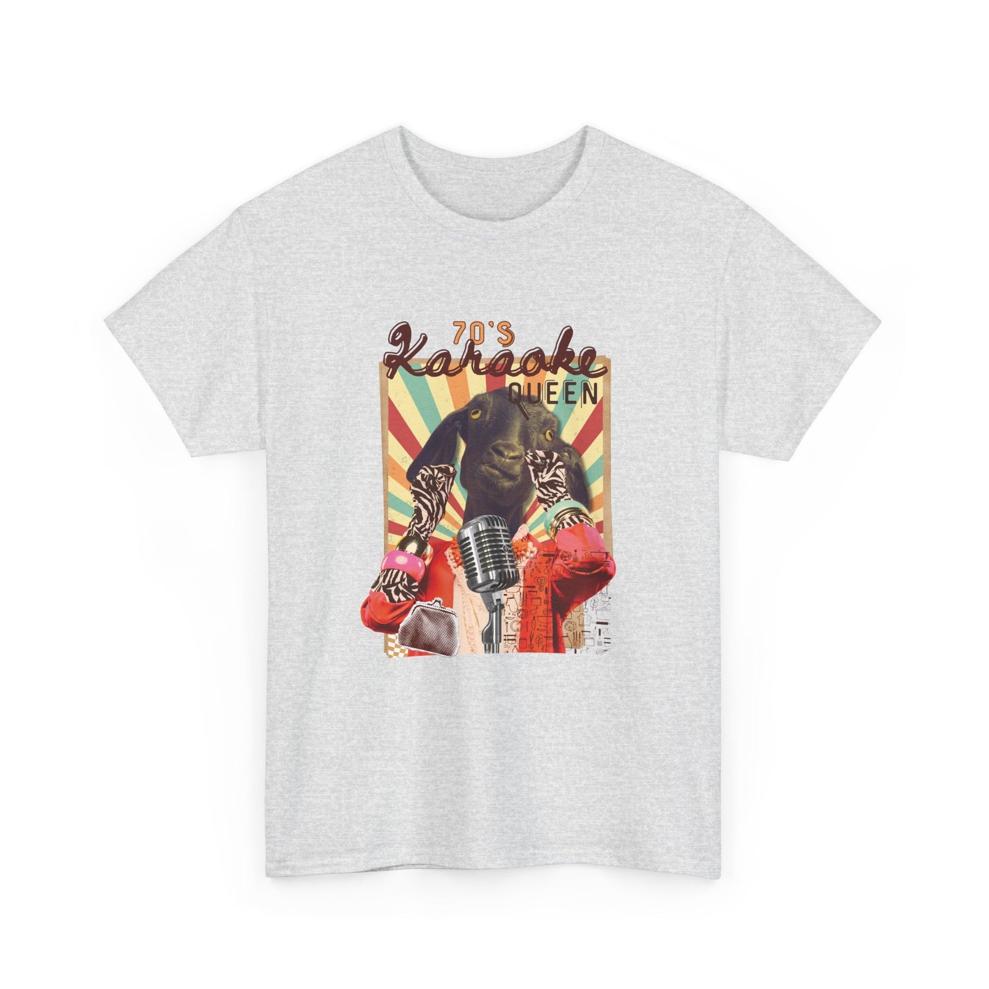 70's Karaoke Queen - custom designed Australian souvenir t shirt - Solei Designs