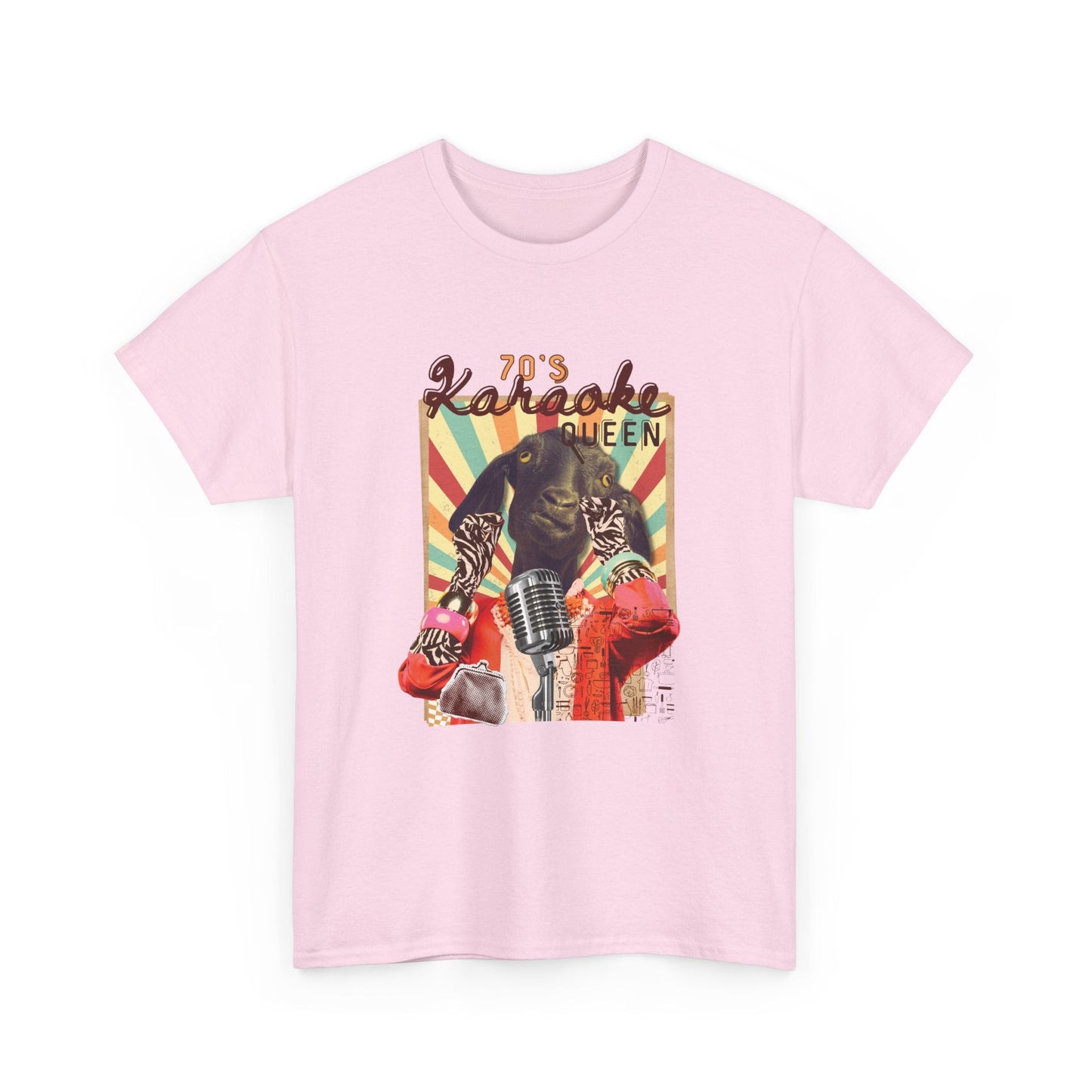 70's Karaoke Queen - custom designed Australian souvenir t shirt - Solei Designs